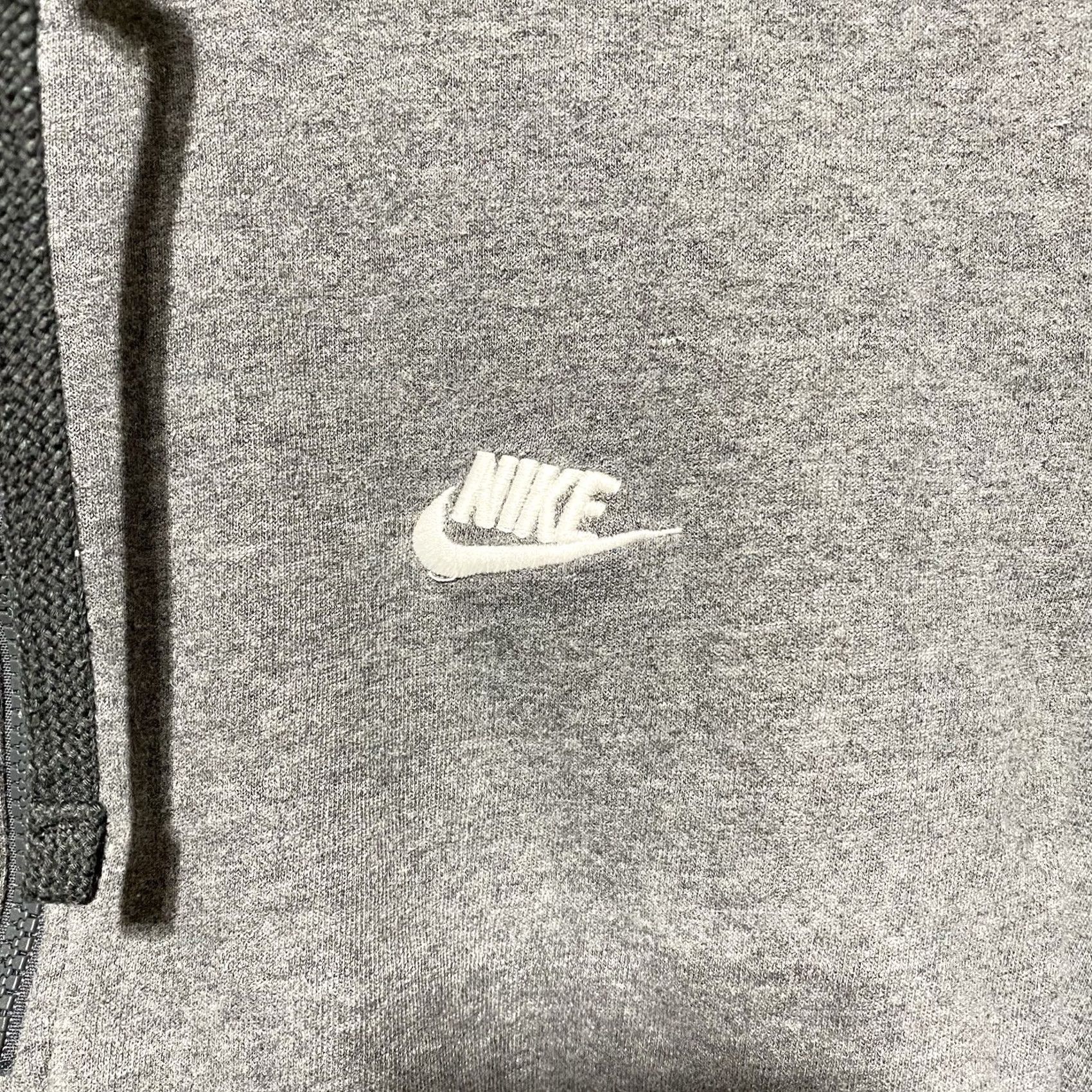 Nike Nike Hoodie Full Zip Heavyweight Fleece Hooded Men's L Gray Size US L / EU 52-54 / 3 - 3 Thumbnail