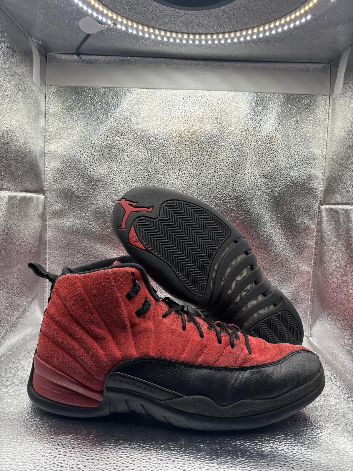 Jordan Brand Air Jordan 12 reverse flu game Size US 15 / EU 48 - 1 Thumbnail