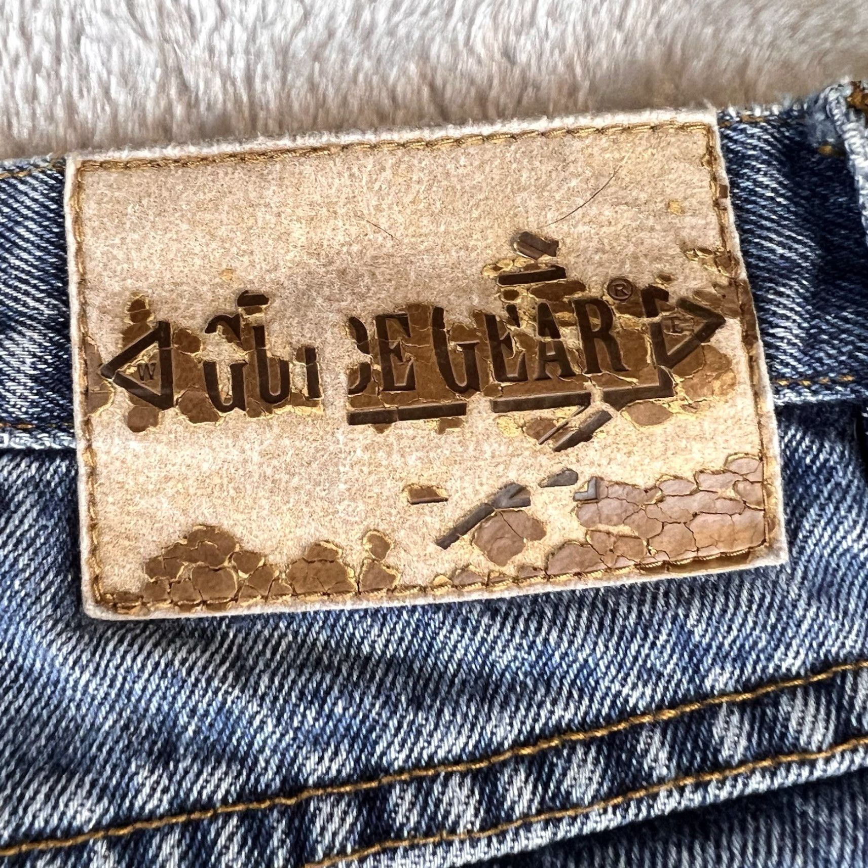 Vintage Guide Gear Jeans Men 38x29 Straight Leg Dark Wash Flannel Lined Denim 5-Pocket Insulated Relaxed Size US 38 / EU 54 - 4 Thumbnail
