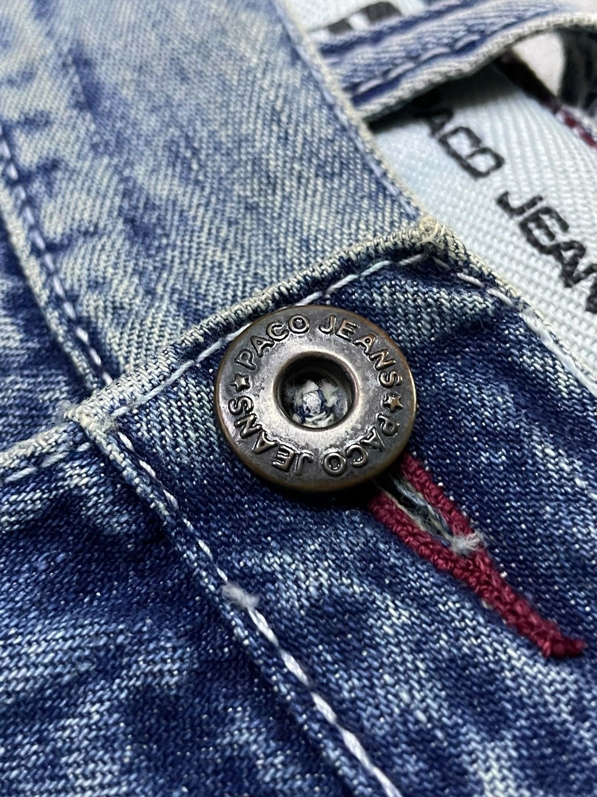 Dogtown × JNCO × Sean John Paco Deconstructed Cut & Sew Distressed Massive Baggy Jeans Size US 30 / EU 46 - 14 Thumbnail
