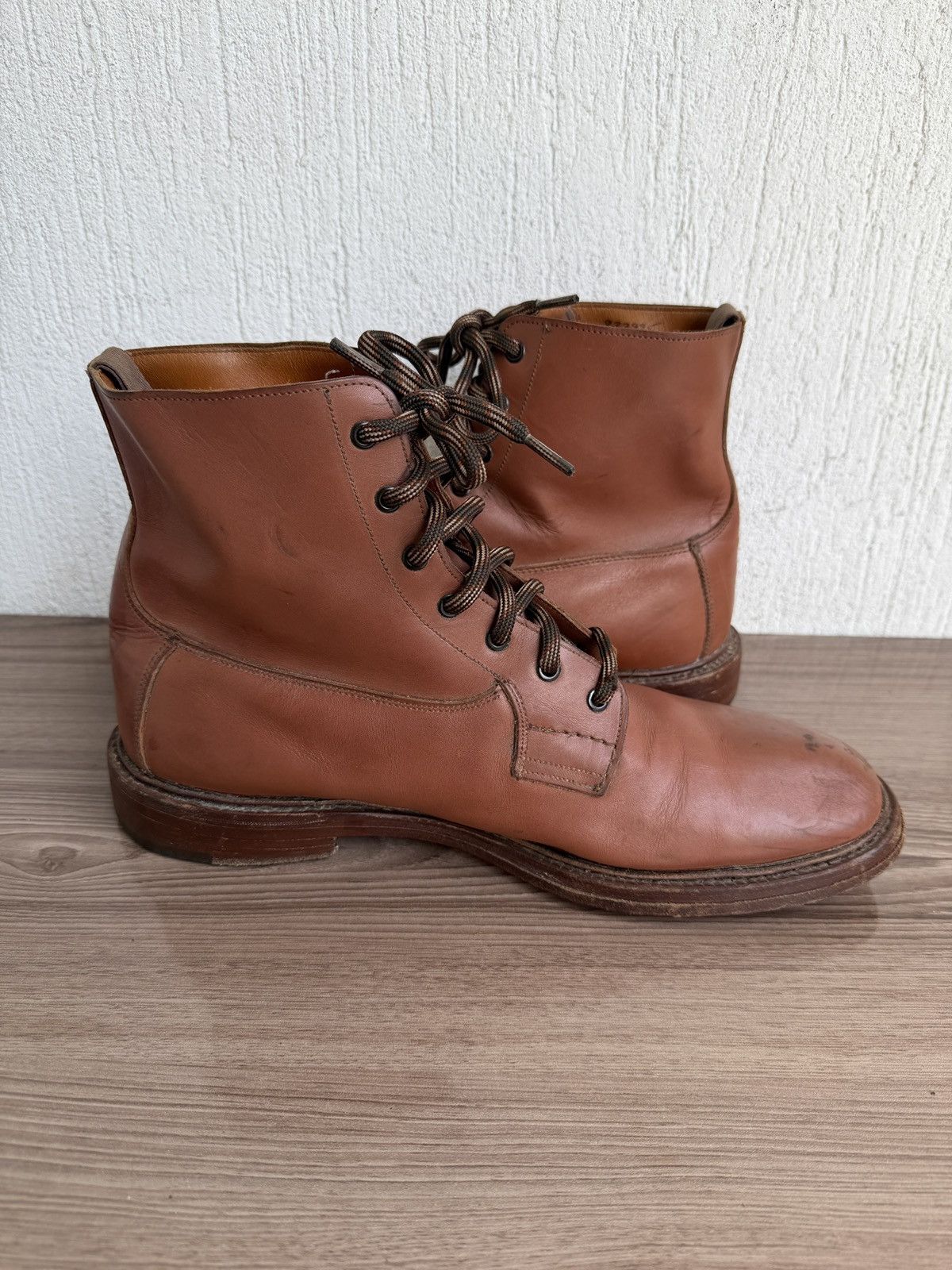 Evan Kinori × Tricker's burford lace up boots Size US 13 / EU 46 - 13 Thumbnail