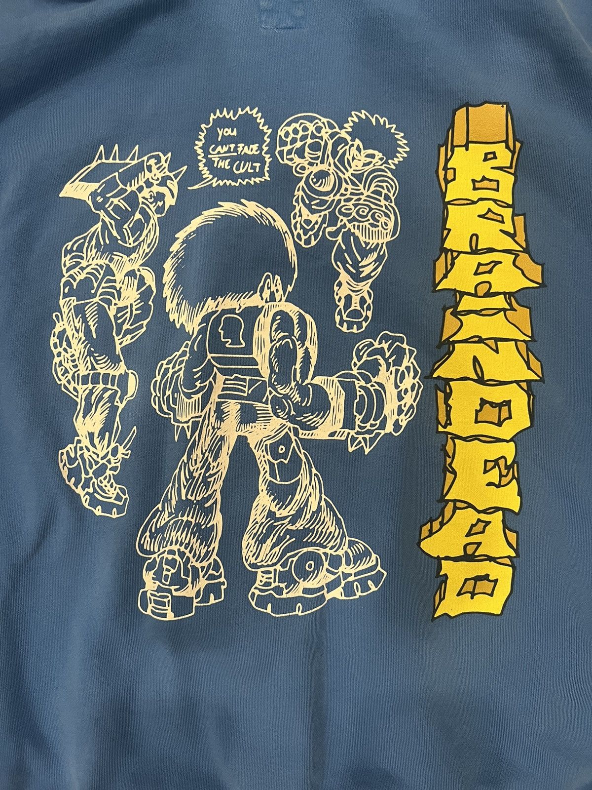 Brain Dead BRAIN DEAD “Running Fades” ‘China Blue’ Hoodie Size US L / EU 52-54 / 3 - 4 Thumbnail