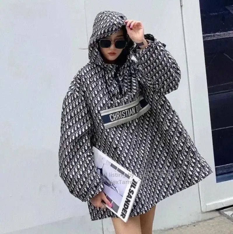 Dior Dior White Oversized Hoodie for Women . Size XS / US 0-2 / IT 36-38 - 6 Thumbnail