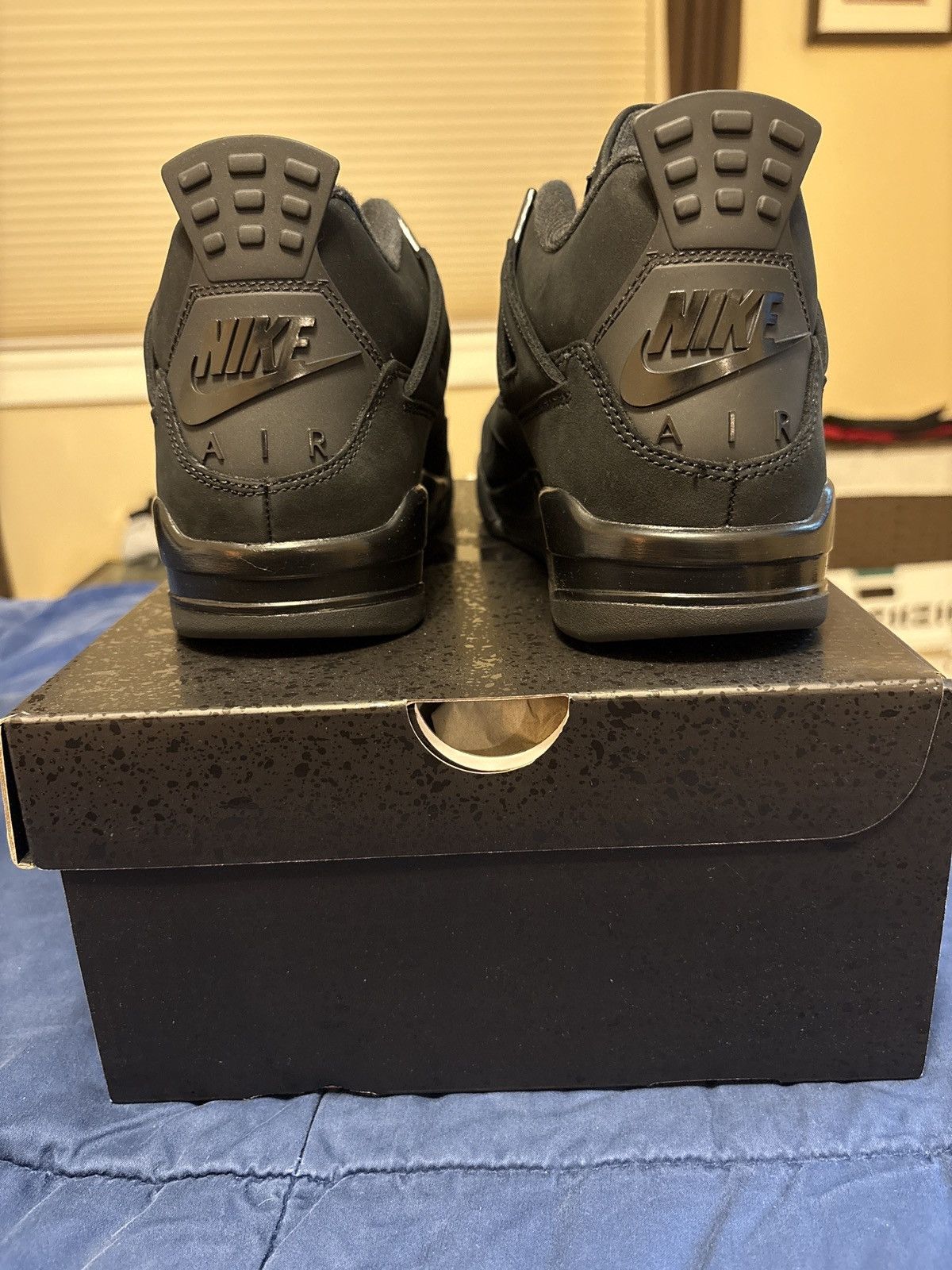 Jordan Brand Jordan 4 Black Cat Size 8 ( Have 8-13) Size US 8 / EU 41 - 4 Thumbnail
