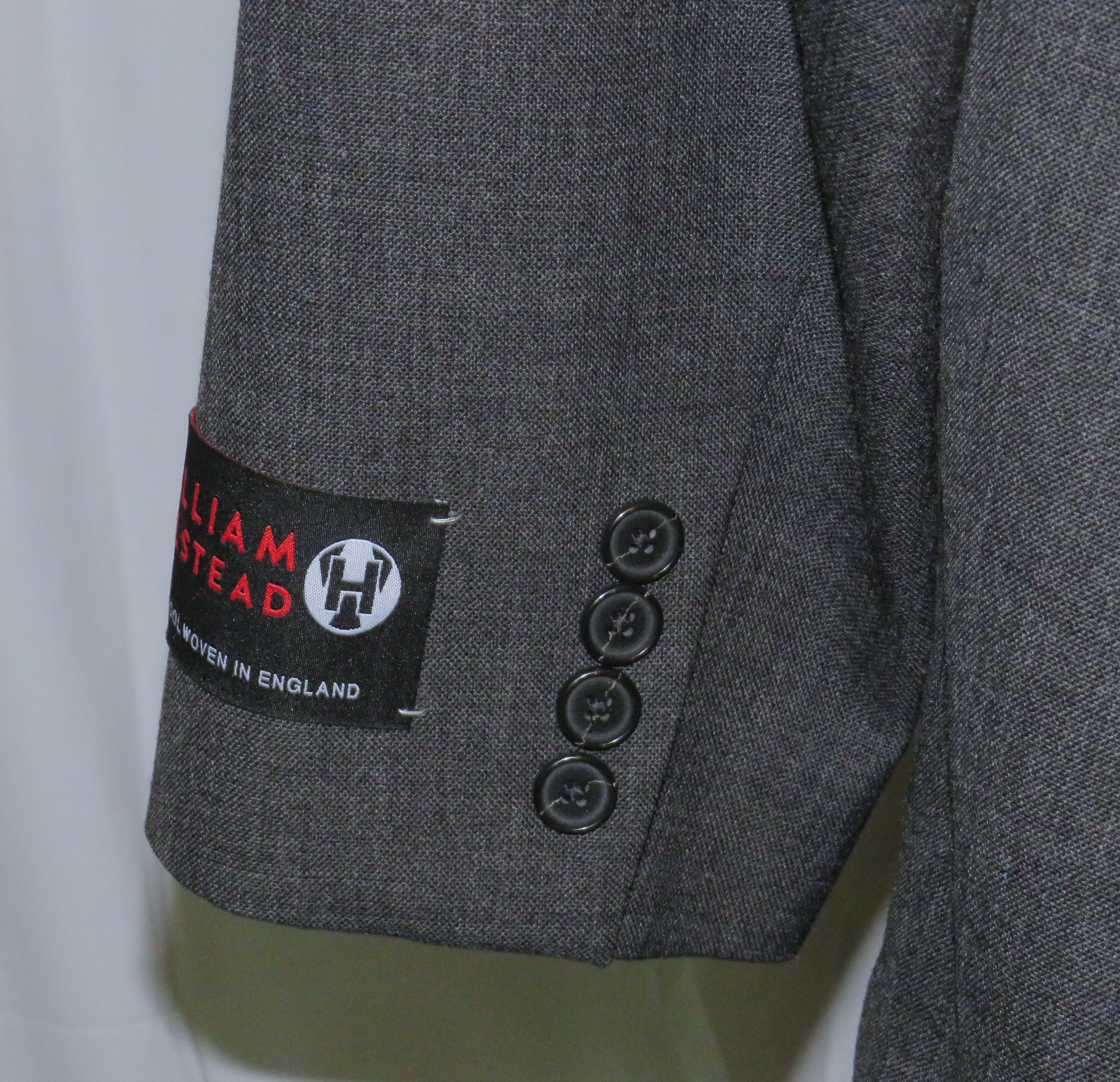 J.Crew Kenmare Halstead Gray Fresco Wool Two Button Suit 44R NWT Size 44R - 10 Thumbnail