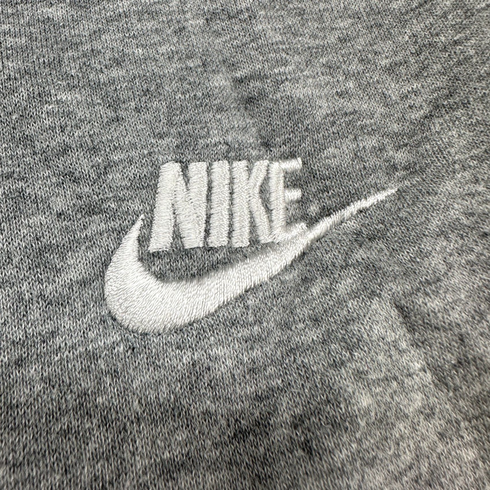 Nike Nike Mens Pants Jogger Tapered Heather Grey Club Fleece Drawstring Pockets Regular Size M Size US 31 - 2 Thumbnail
