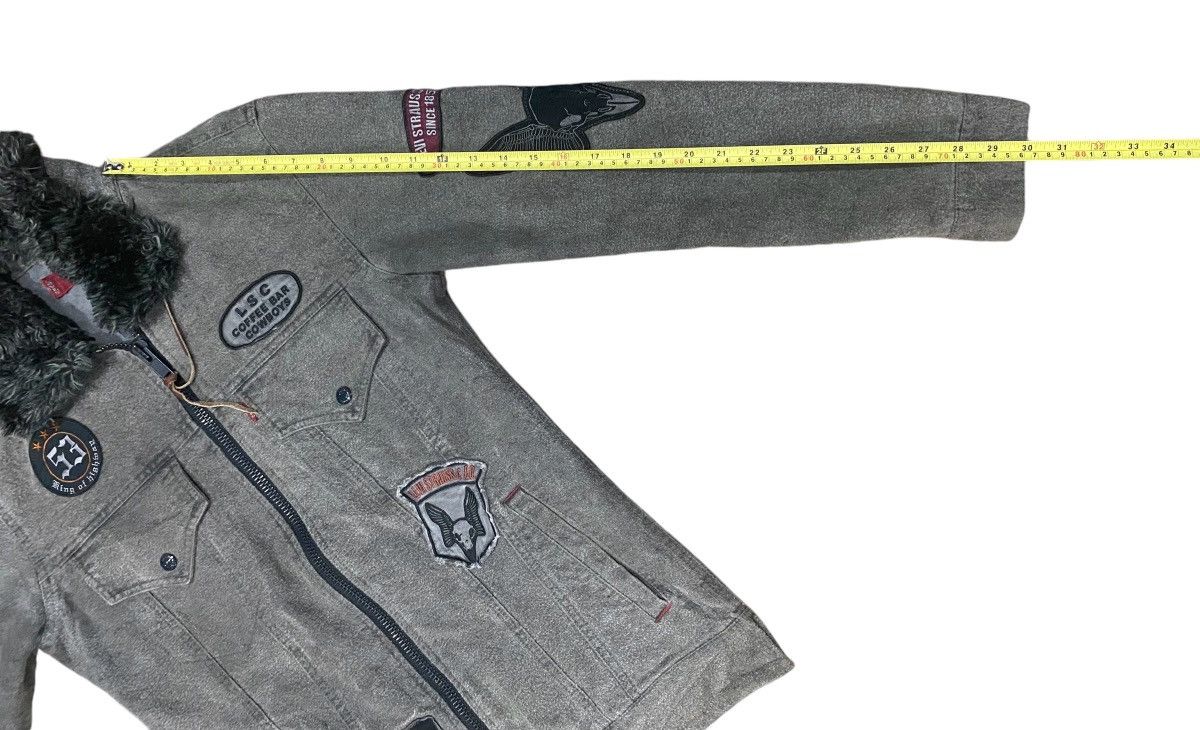 Levi's Vtg🔥LEVI’S RED TAB Patches Softneck Zipper Jacket (M) Size US M / EU 48-50 / 2 - 20 Thumbnail