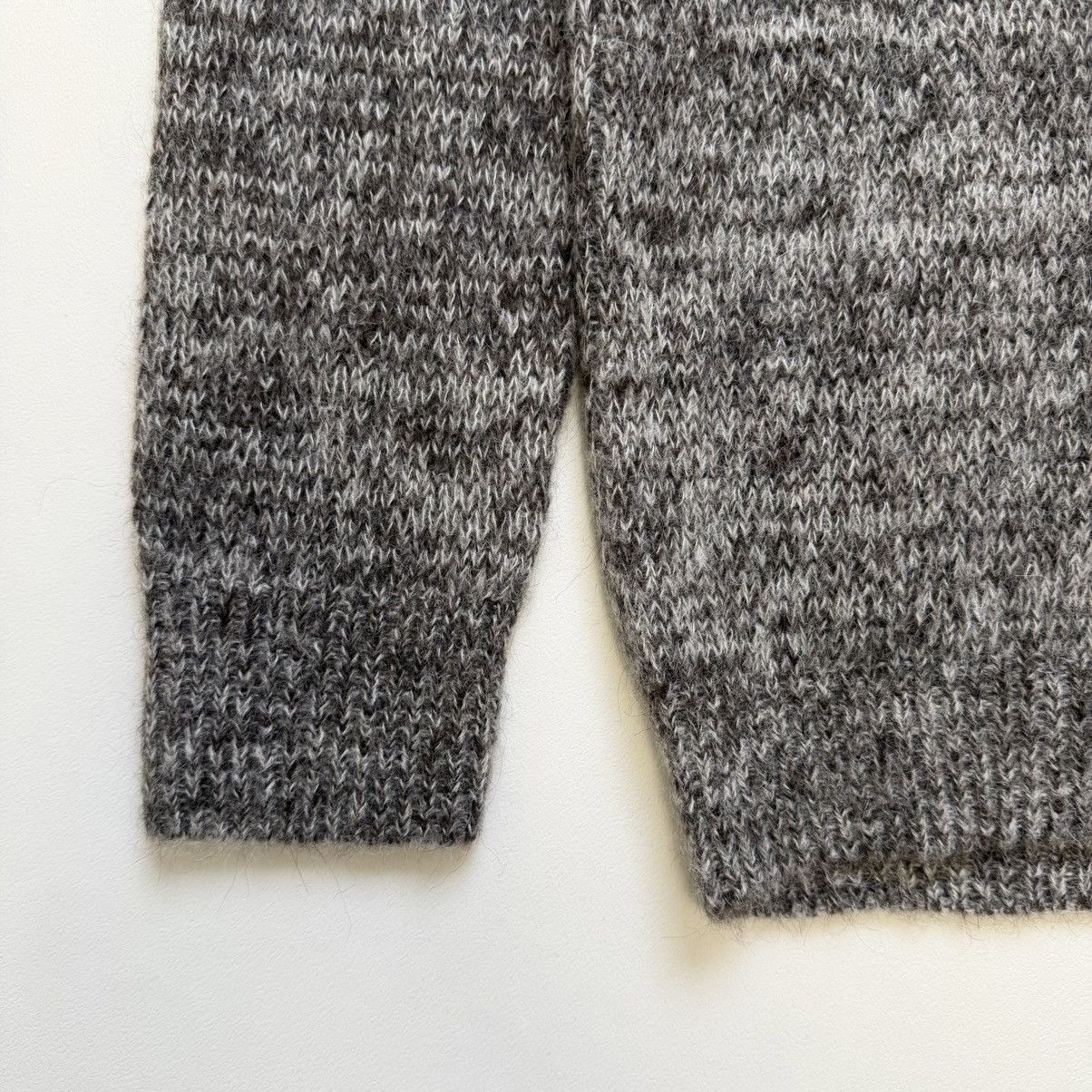 Dries Van Noten Abstract Weave Alpaca Wool Sweater Size US M / EU 48-50 / 2 - 7 Thumbnail
