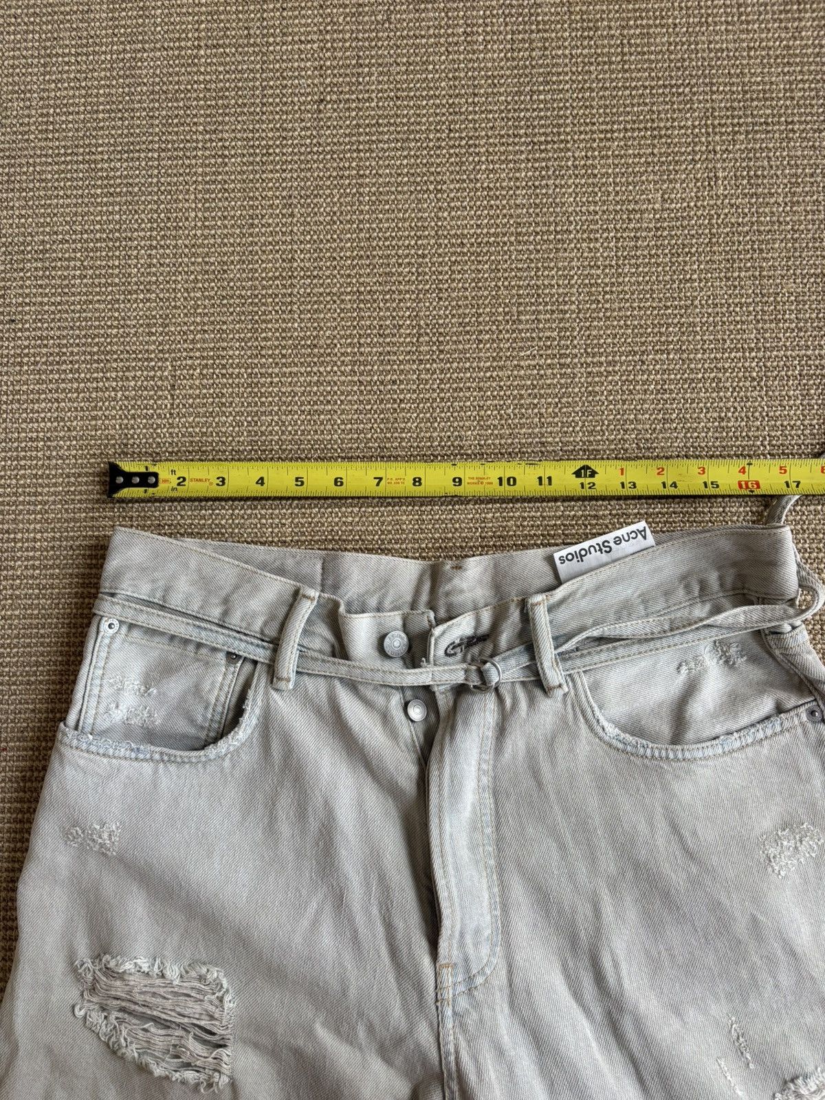 Acne Studios Acne Studios Jeans White Size US 30 / EU 46 - 6 Thumbnail