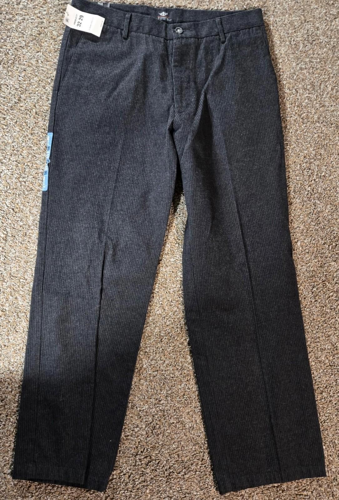 Dockers Dockers Signature D2 Pants NWT Men 32x29 Pinstriped Straight Size US 32 / EU 48 - 1 Thumbnail