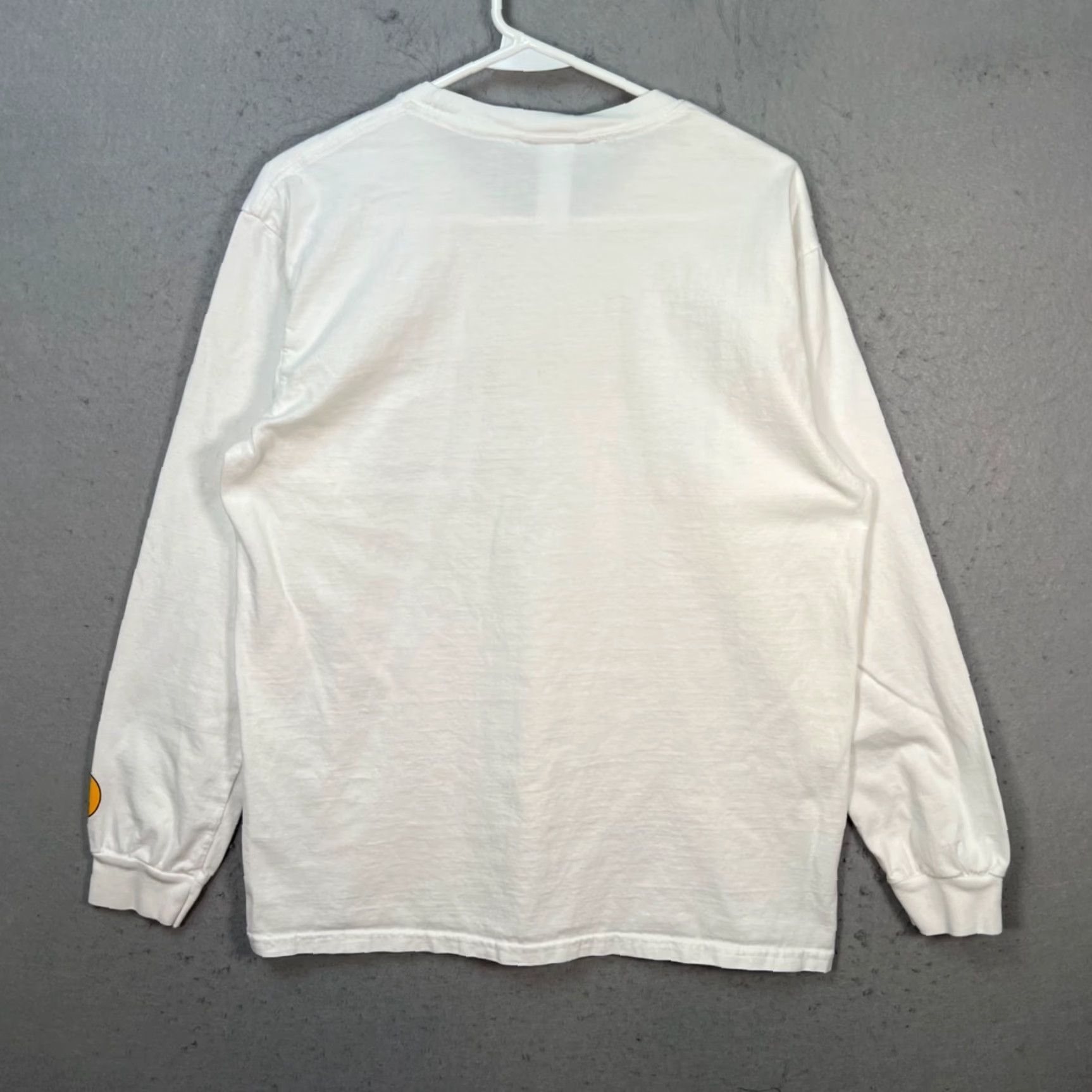 Drew House Drew House Mens Large White Long Sleeve Crewneck Graphic Tee T Shirt Size US L / EU 52-54 / 3 - 2 Thumbnail