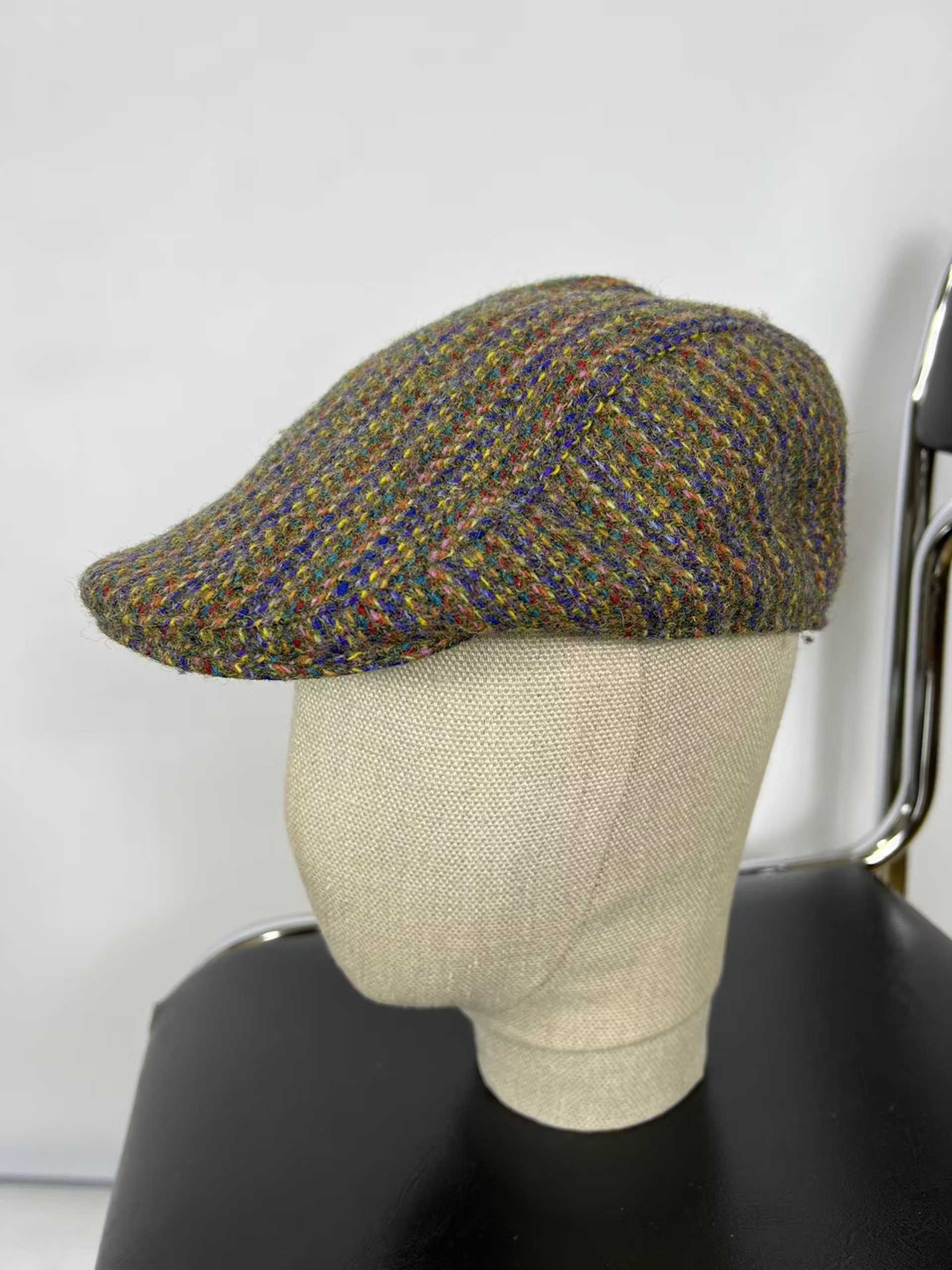Harris Tweed Vintage Harris tweed wool cap Size ONE SIZE - 1 Thumbnail