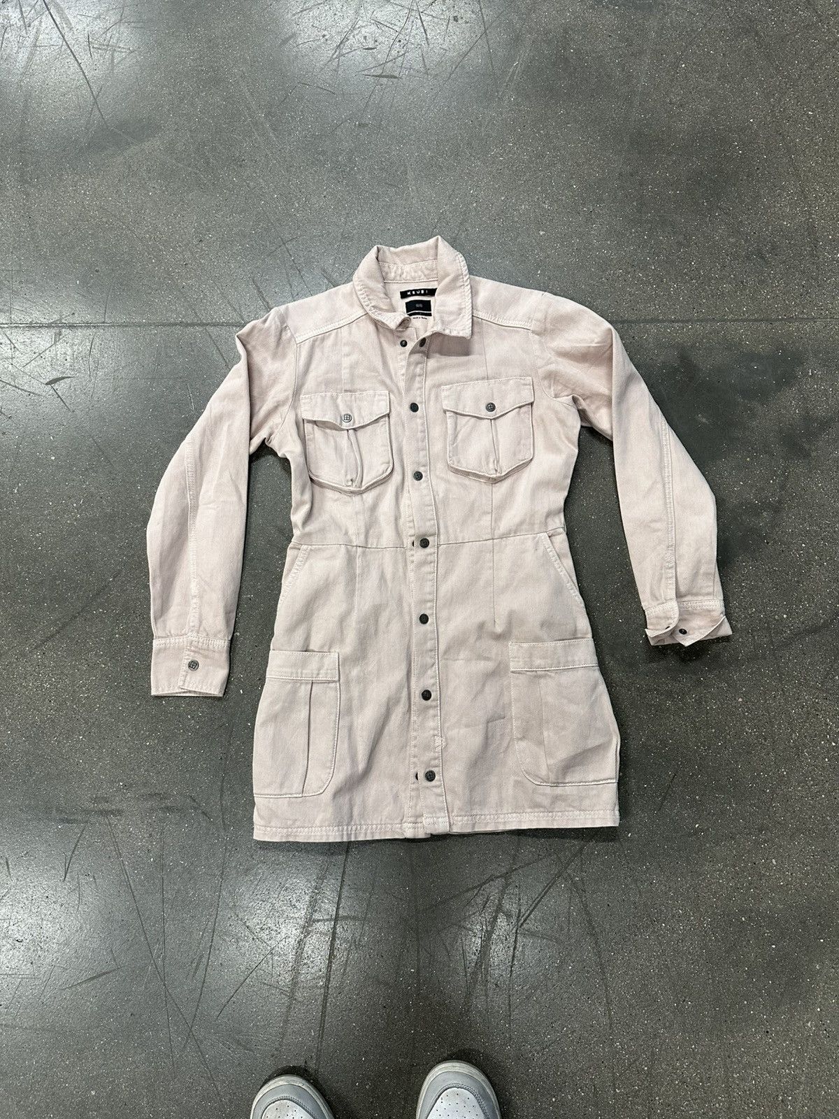 Ksubi Ksubi Denim Coat Light Pink Size S / US 4 / IT 40 - 1 Thumbnail
