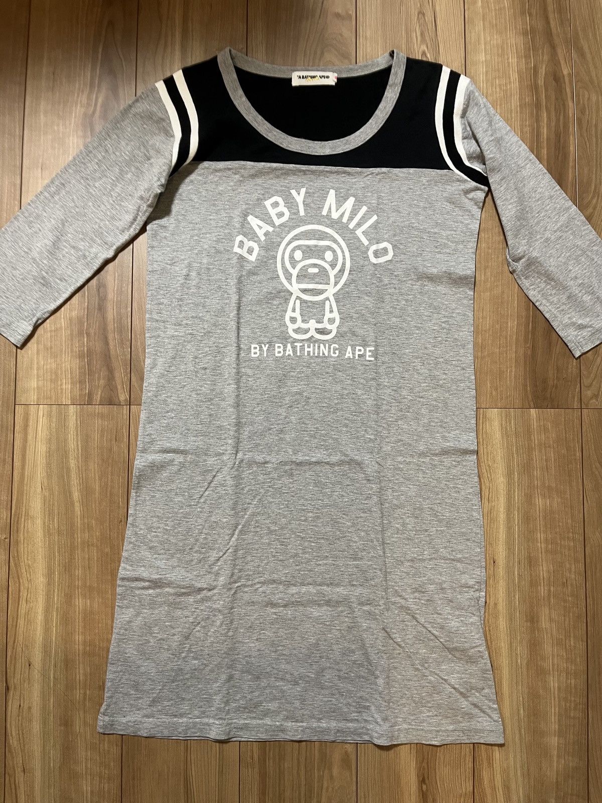 Bape Baby Milo Long Length Shirt Size S / US 4 / IT 40 - 1 Thumbnail