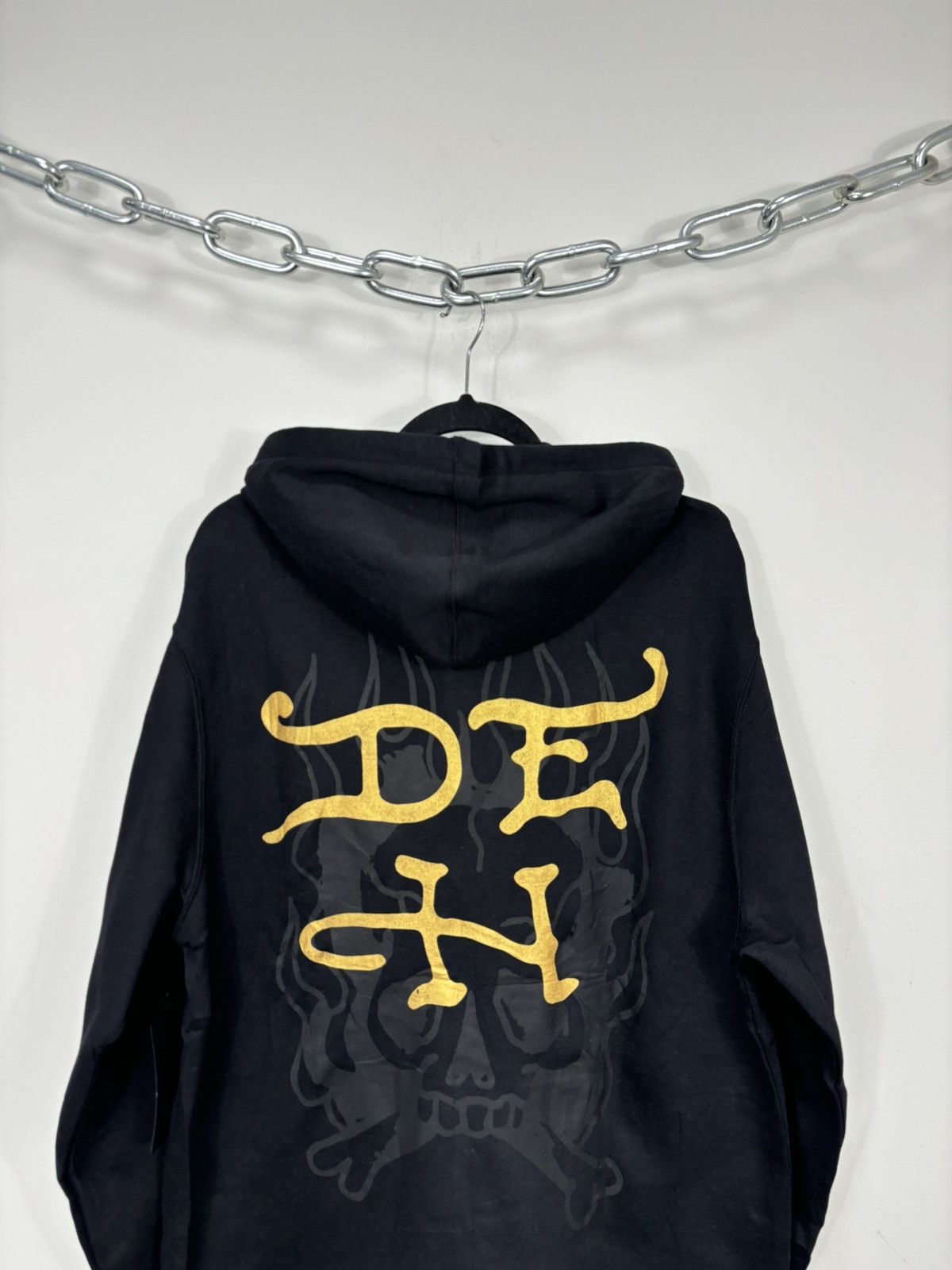 Christian Audigier Ed Hardy NEW Snake Eagle Big Logo Rare Black Hype Hoodie Size US L / EU 52-54 / 3 - 16 Thumbnail