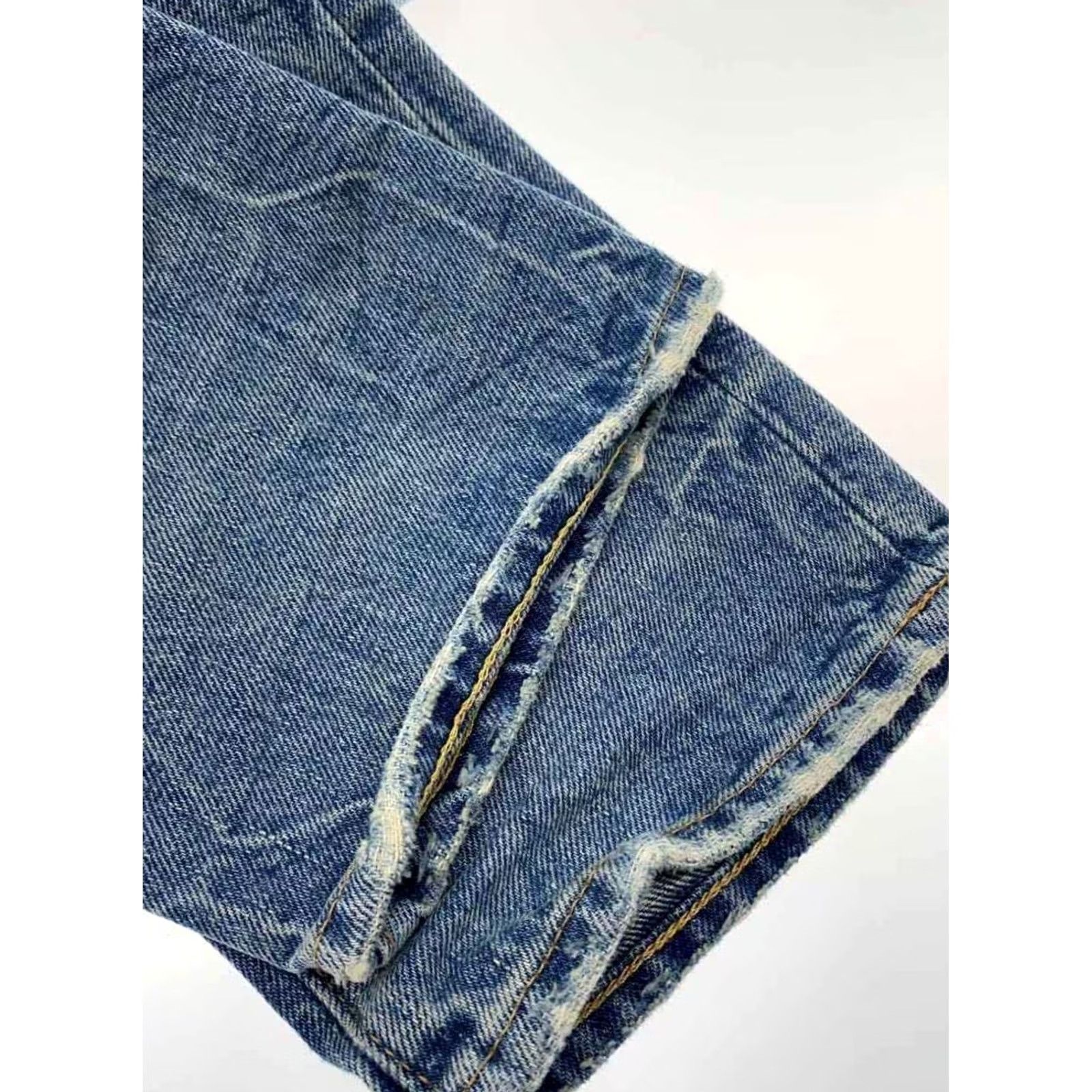 Ralph Lauren RRL Ralph Lauren Jeans Size 29×30 Indigo Cotton Distressed Men's good condition Size US 29 - 7 Thumbnail