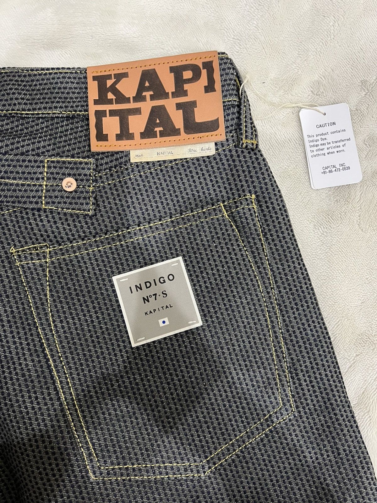 Kapital Kapital Century Denim 5P Monkey Cisco No. 7 Size US 34 / EU 50 - 6 Thumbnail