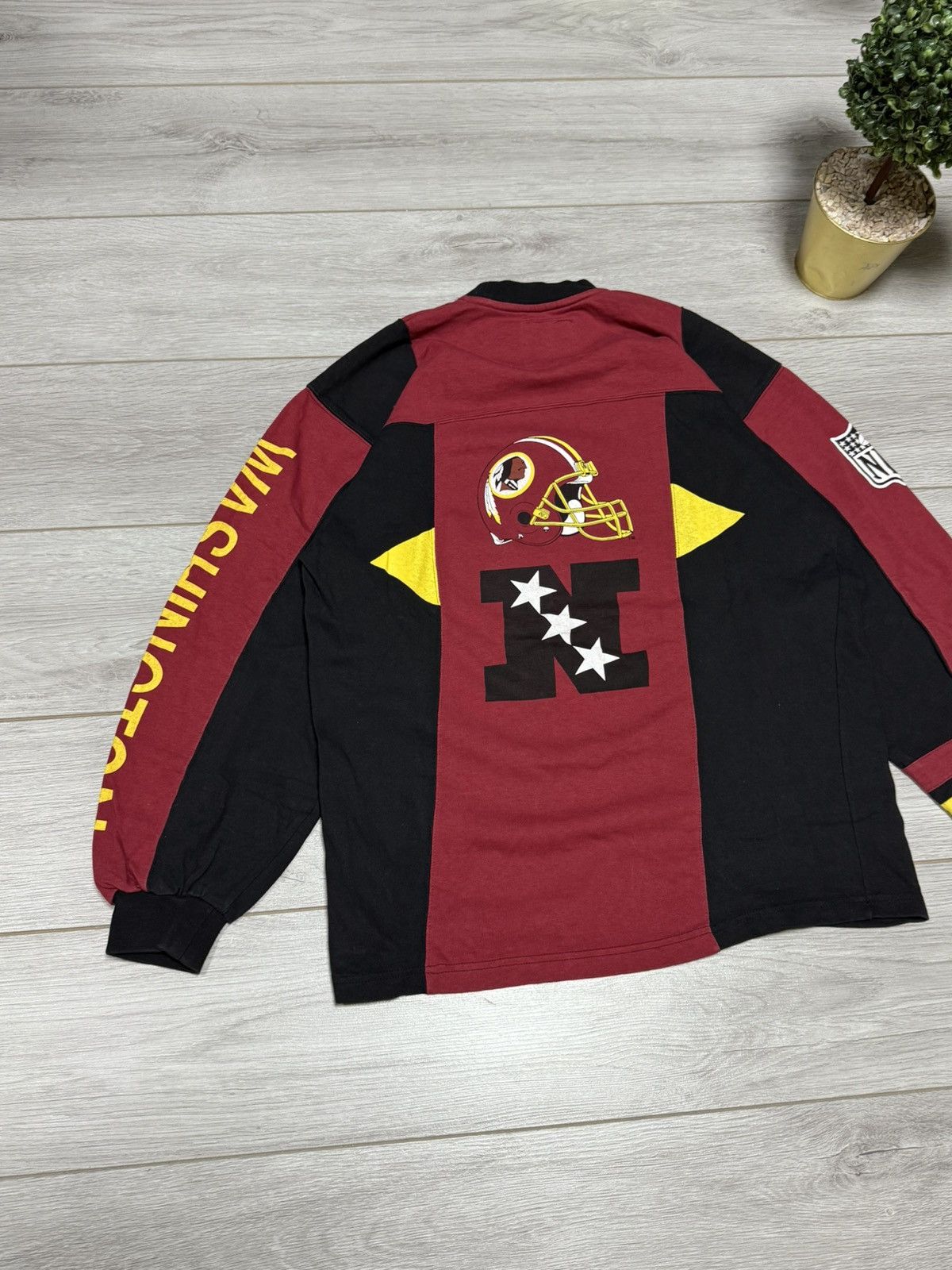 NFL NFL red skins Washington sweatshirt vintage Size US M / EU 48-50 / 2 - 9 Thumbnail