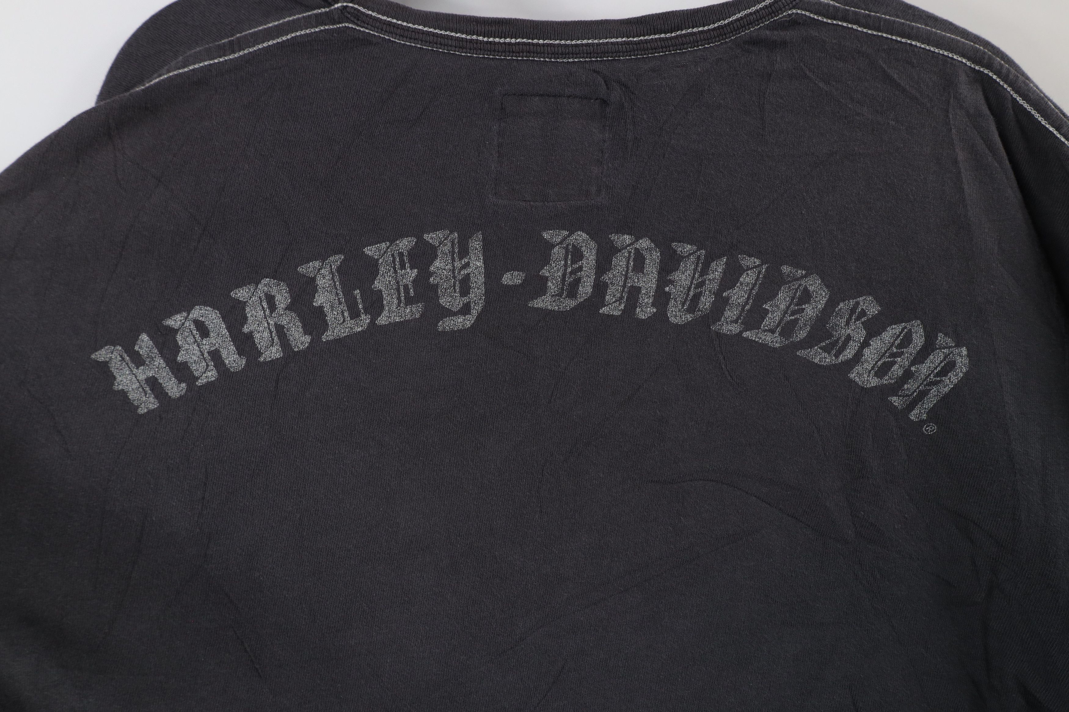 Harley Davidson Vintage Y2K Harley Davidson x Trunk LTD Skull T-Shirt Size US M / EU 48-50 / 2 - 9 Thumbnail
