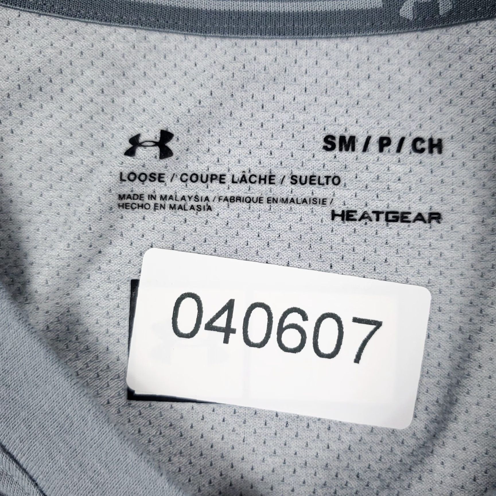 Under Armour Under Armour T Shirt Mens Small Gray HeatGear Active Work Out Short Sleeve Size US S / EU 44-46 / 1 - 7 Thumbnail