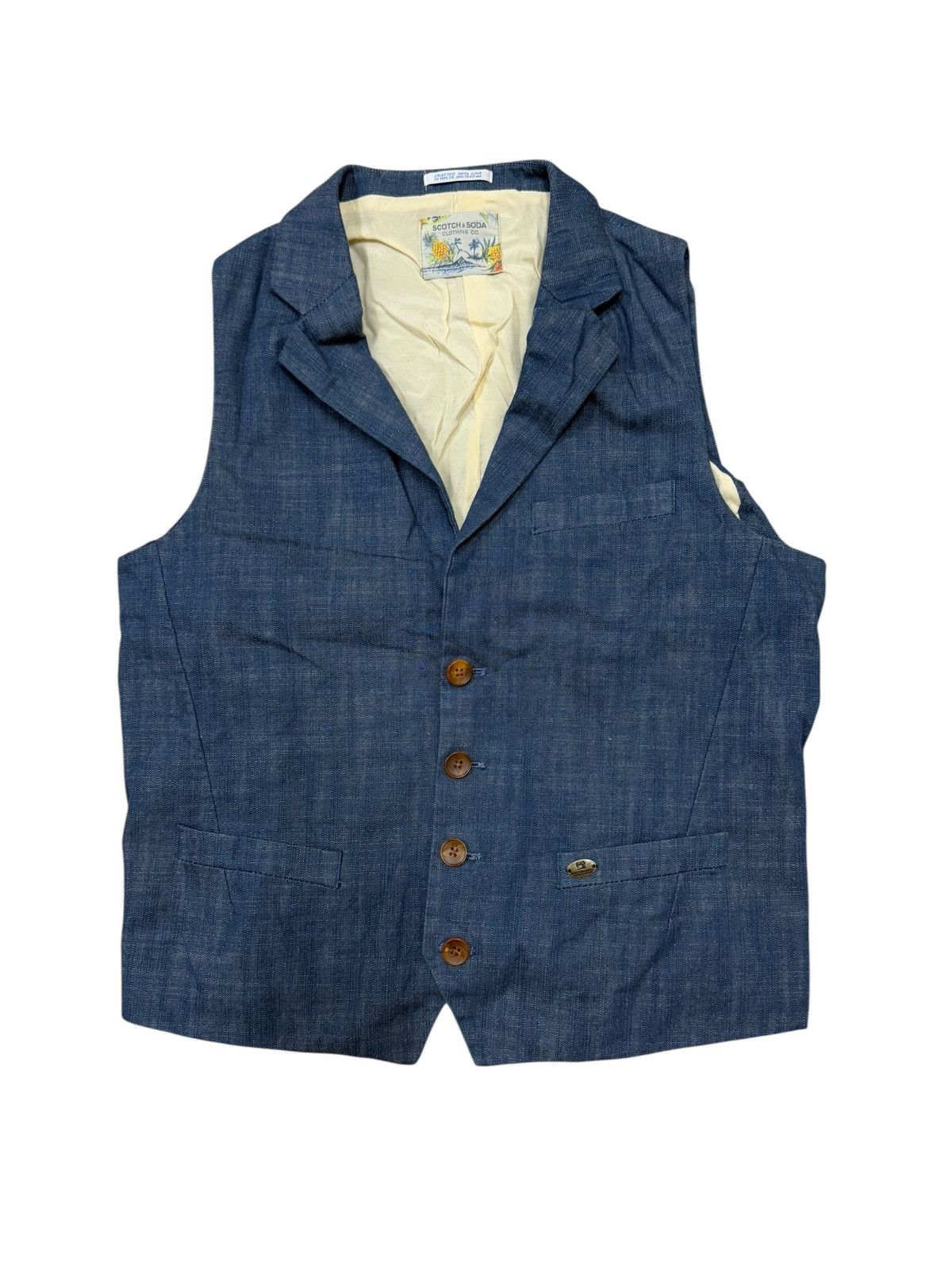 Scotch & Soda Scoth&Soda Tailor Made Jacket Vests Size US S / EU 44-46 / 1 - 1 Thumbnail
