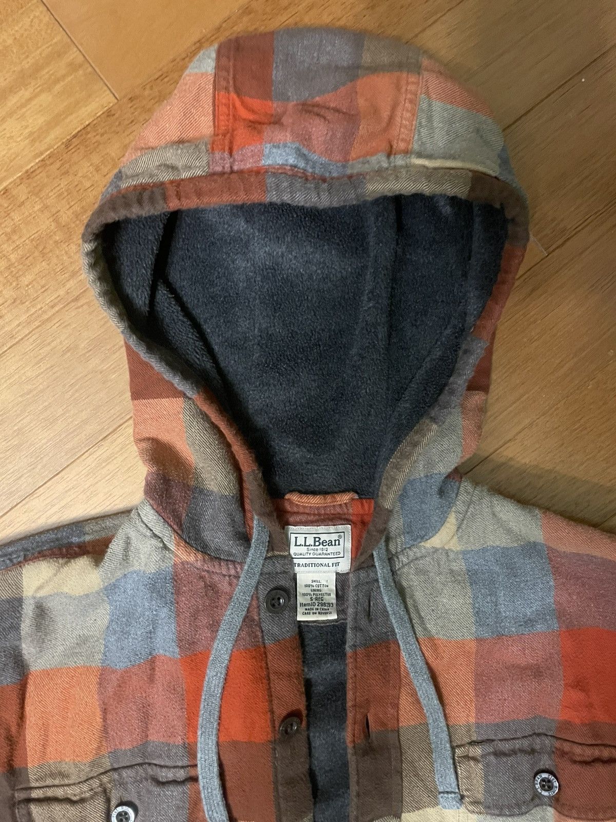 Kapital × L.L. Bean × Vintage LL Bean Plaid Hoodie Size US S / EU 44-46 / 1 - 2 Thumbnail