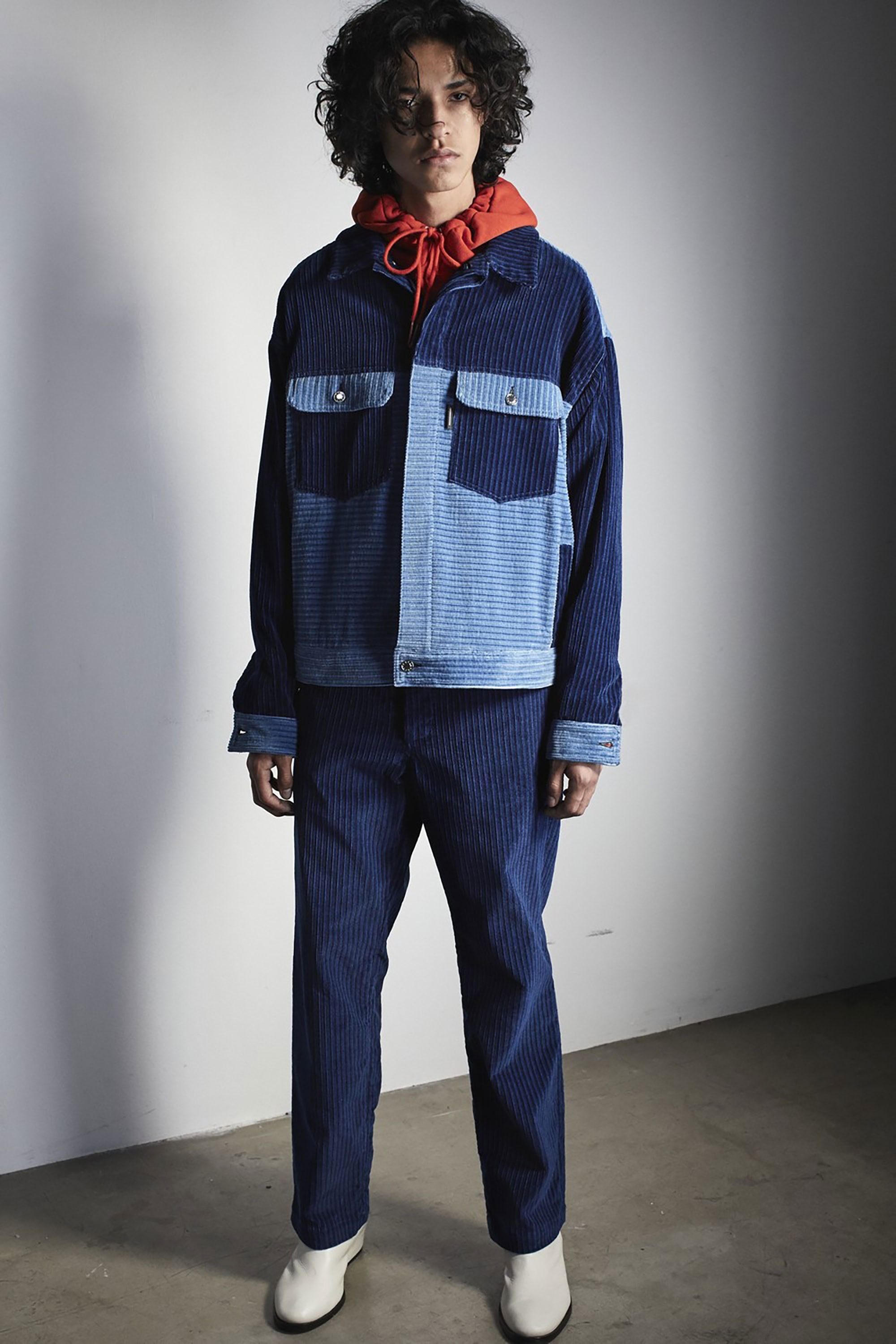 Rochambeau A/W2018 Rochambeau Indigo Corduroy Jacket Size US M / EU 48-50 / 2 - 1 Thumbnail