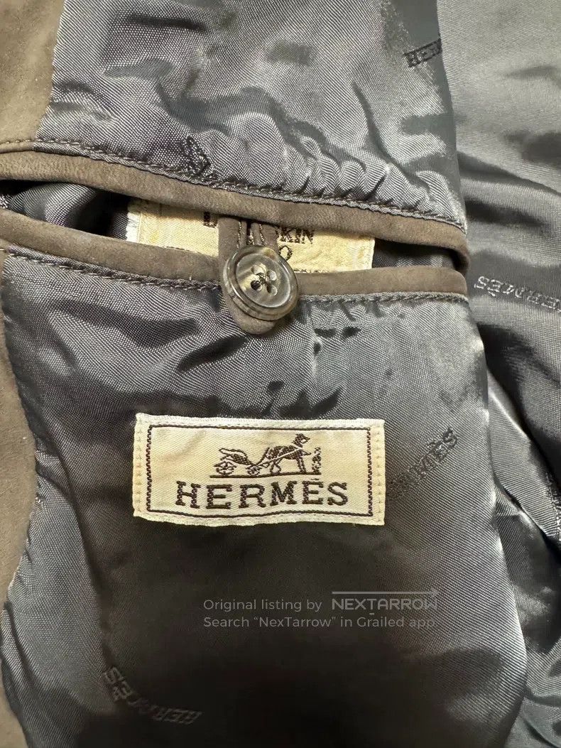 Hermes Hermes Cowhide leather jacket Size US M / EU 48-50 / 2 - 7 Thumbnail