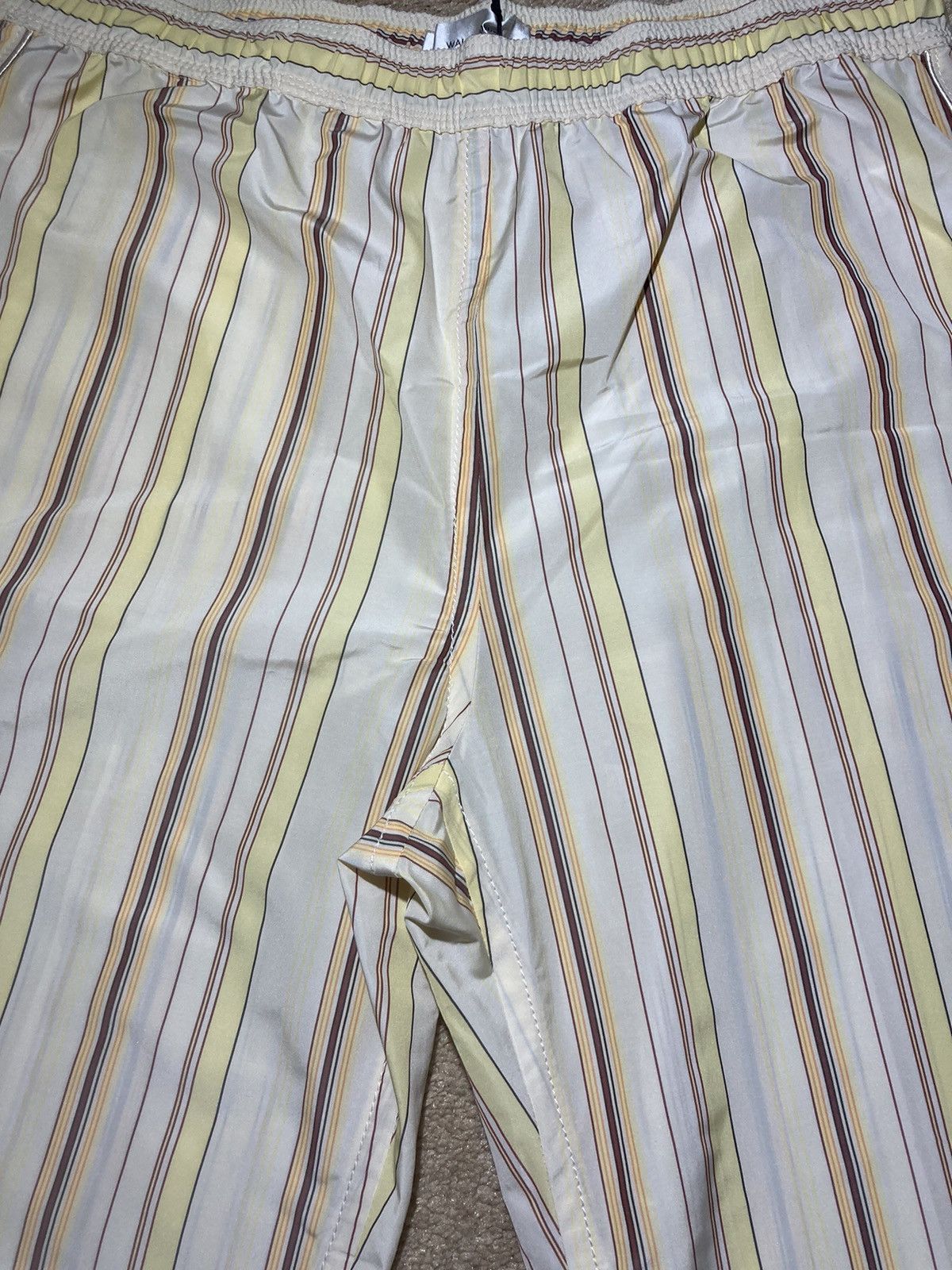 New SS20 Wales Bonner Striped Yellow Cuban Poplin 44 2020 WB