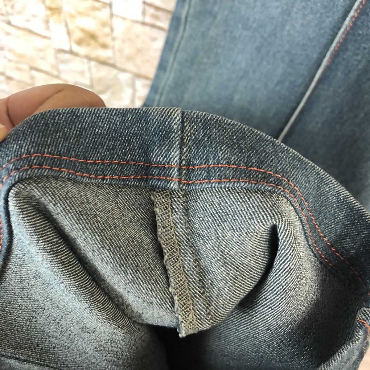 Japanese Brand Apek Japan Blue Denim Pants #A449 Size US 30 / EU 46 - 10 Thumbnail