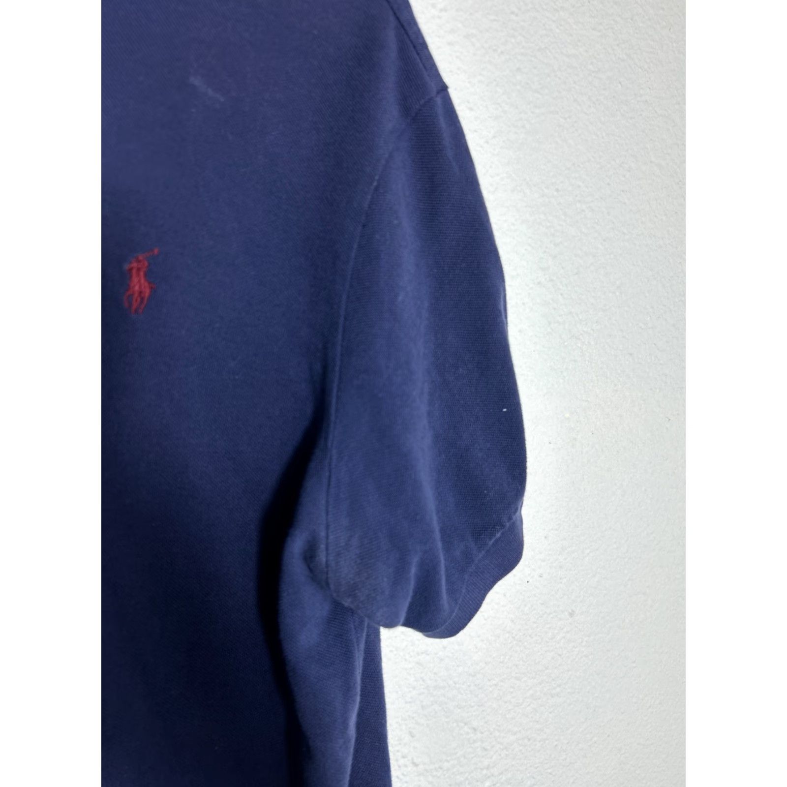 Polo Ralph Lauren Mens XL Short Sleeve Polo Shirt Navy Blue
