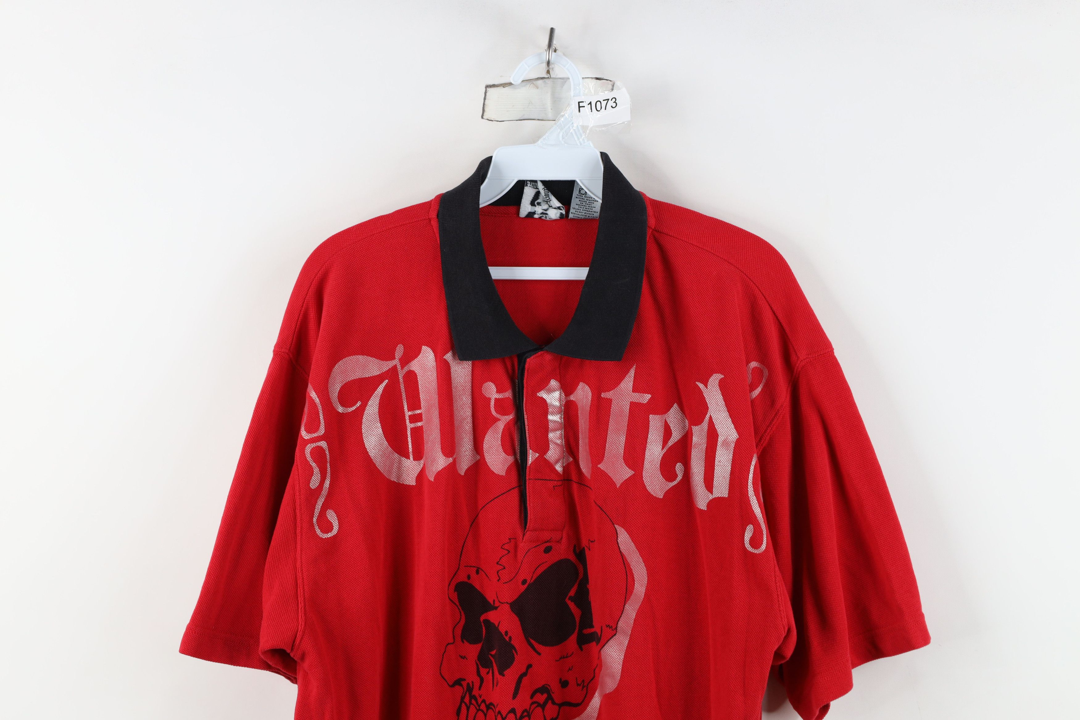 Vintage Vintage Y2K Streetwear Skull Skeleton UFC MMA Fighting Polo Size US M / EU 48-50 / 2 - 2 Thumbnail