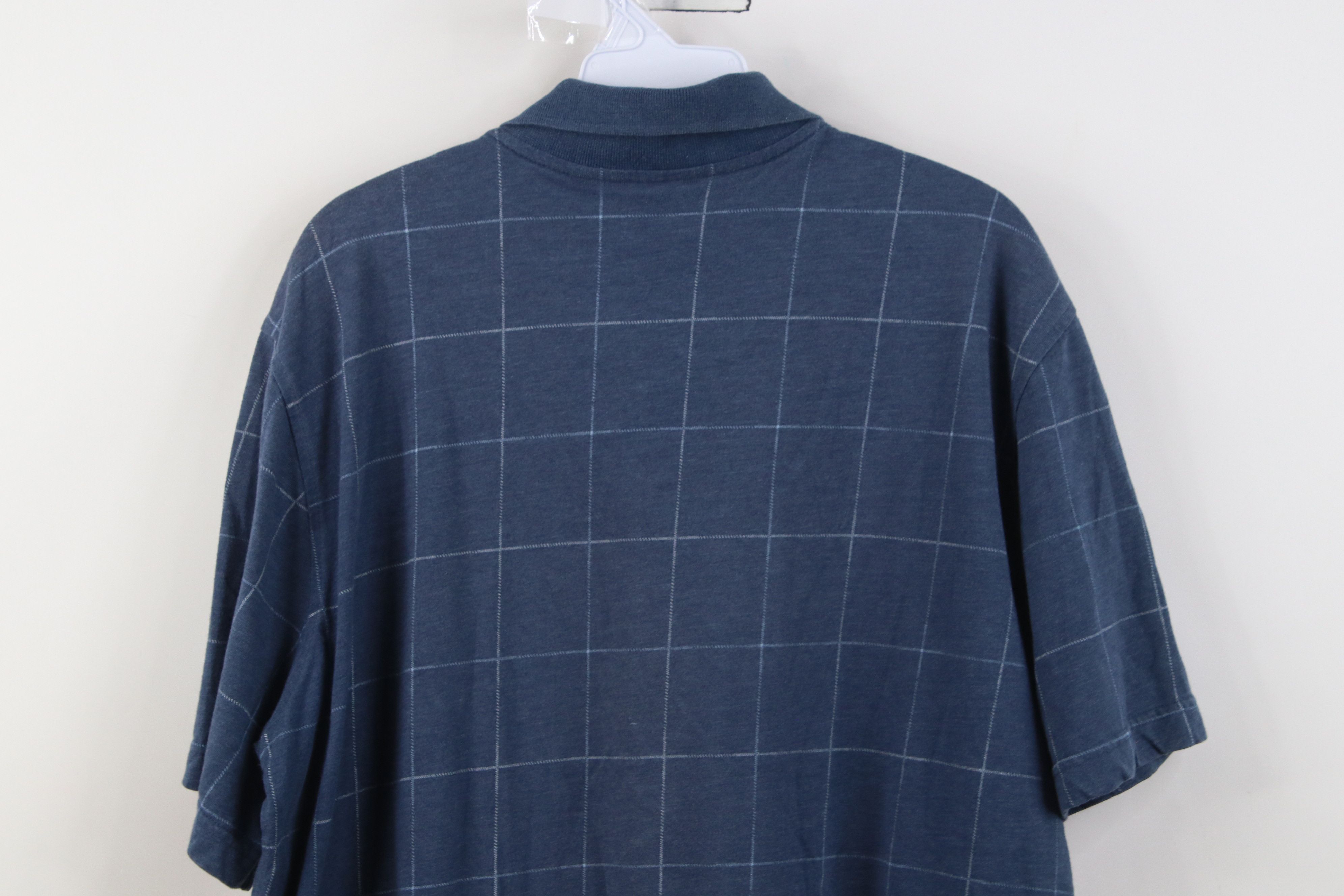 Vintage Vintage 90s Y2K Streetwear Collared Golf Polo Shirt Plaid Size US L / EU 52-54 / 3 - 12 Thumbnail