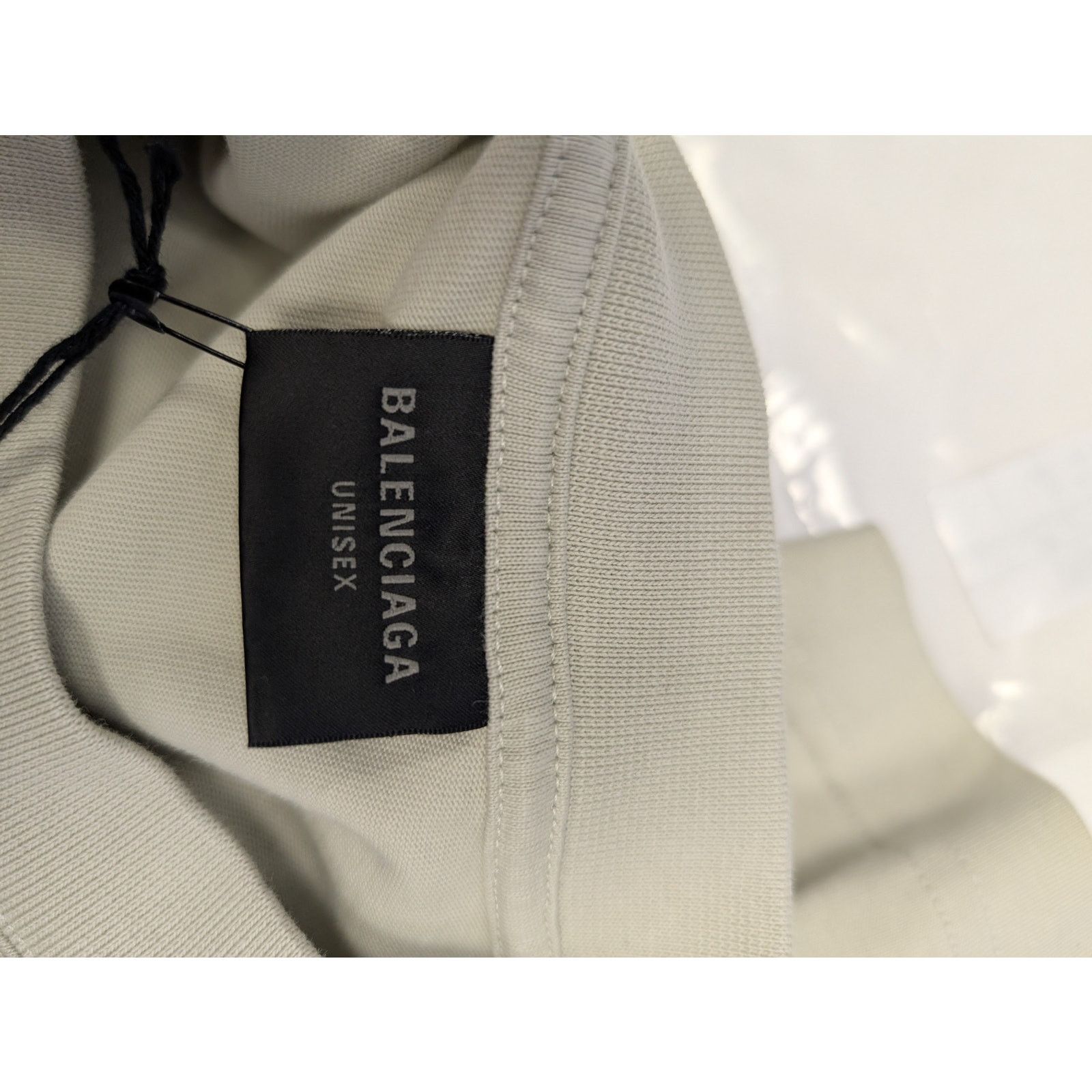 Balenciaga o1rshd1 Cities - Cannes Vint Jersey T-Shirt in Shell/White Size US L / EU 52-54 / 3 - 13 Thumbnail
