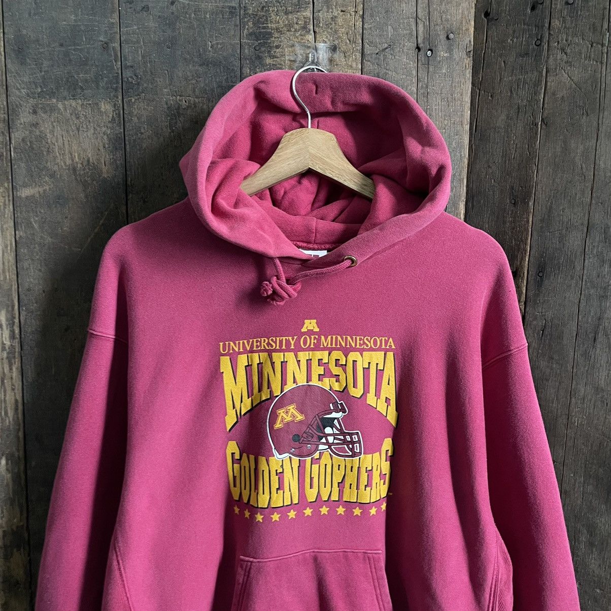 Vintage Vintage University Of Minnesota Golden Gophers Hoodie Size US XL / EU 56 / 4 - 2 Thumbnail