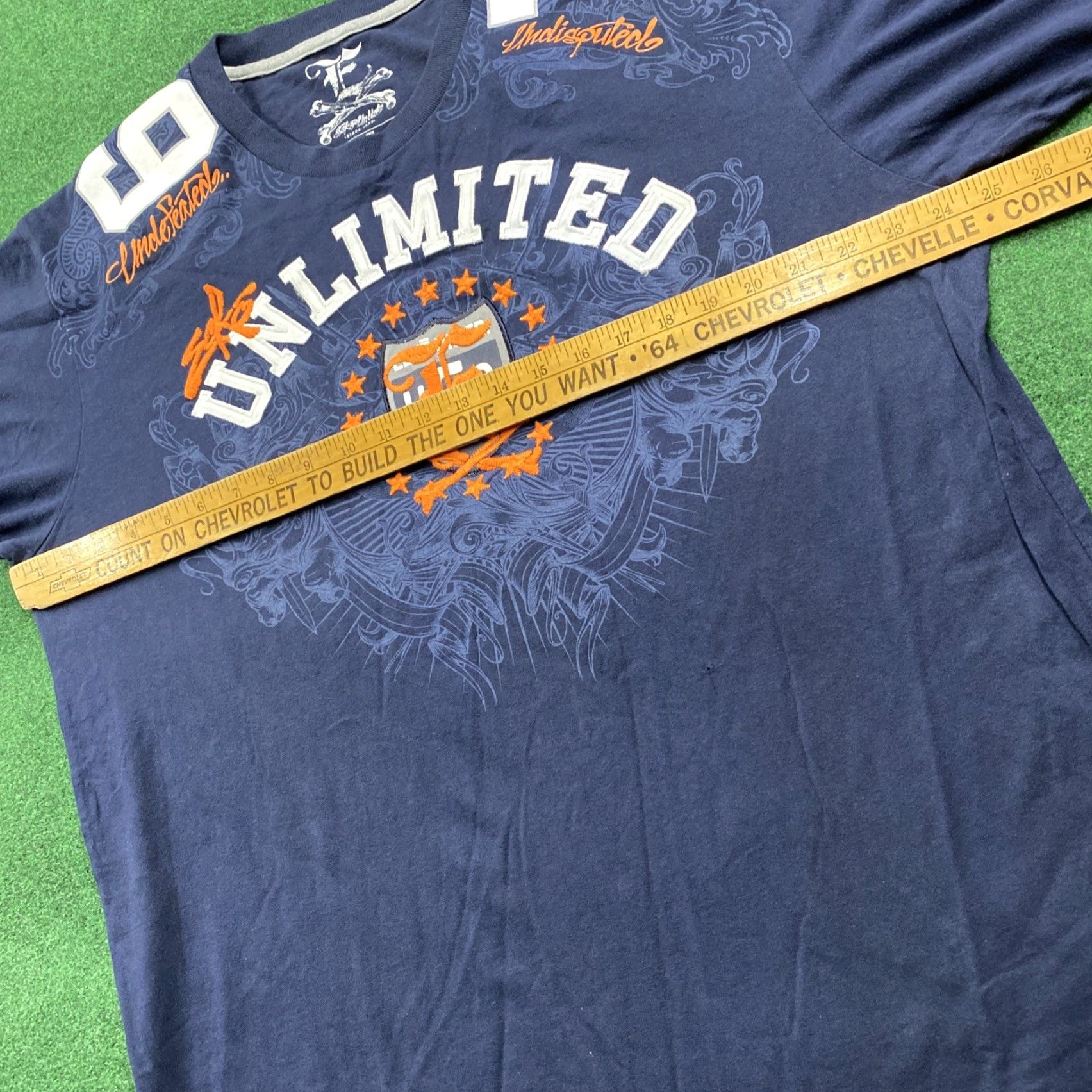 Ecko Unltd. VINTAGE Ecko Unltd Shirt Mens XL Blue 90S Y2K Emo Grunge Punk Baggy Tee Size US XL / EU 56 / 4 - 7 Thumbnail