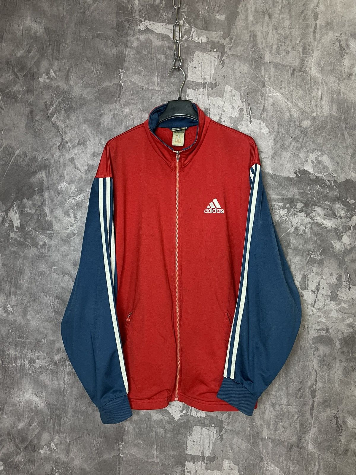 Adidas × Vintage Adidas Vintage Mens Track Top Jacket Size US M / EU 48-50 / 2 - 1 Thumbnail