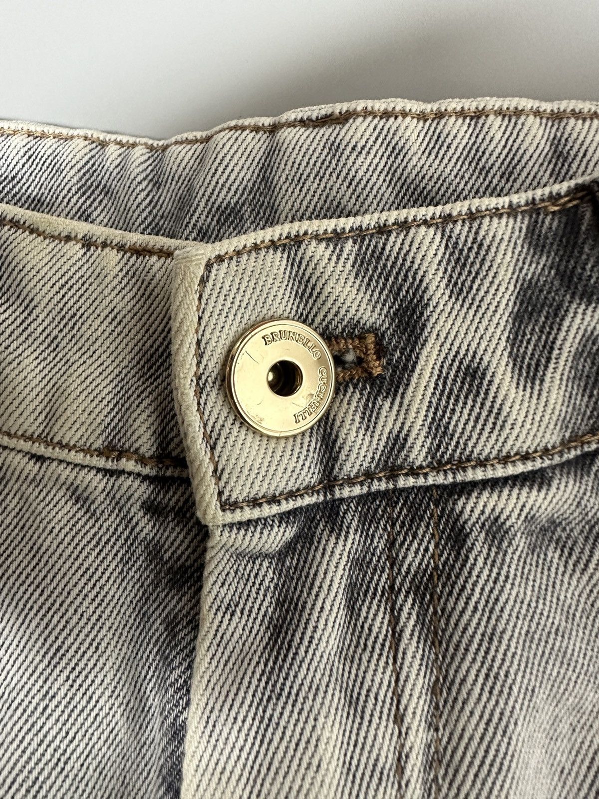 Brunello Cucinelli Brunello Cucinelli — Washed Denim Jeans Size 28" / US 6 / IT 42 - 5 Thumbnail