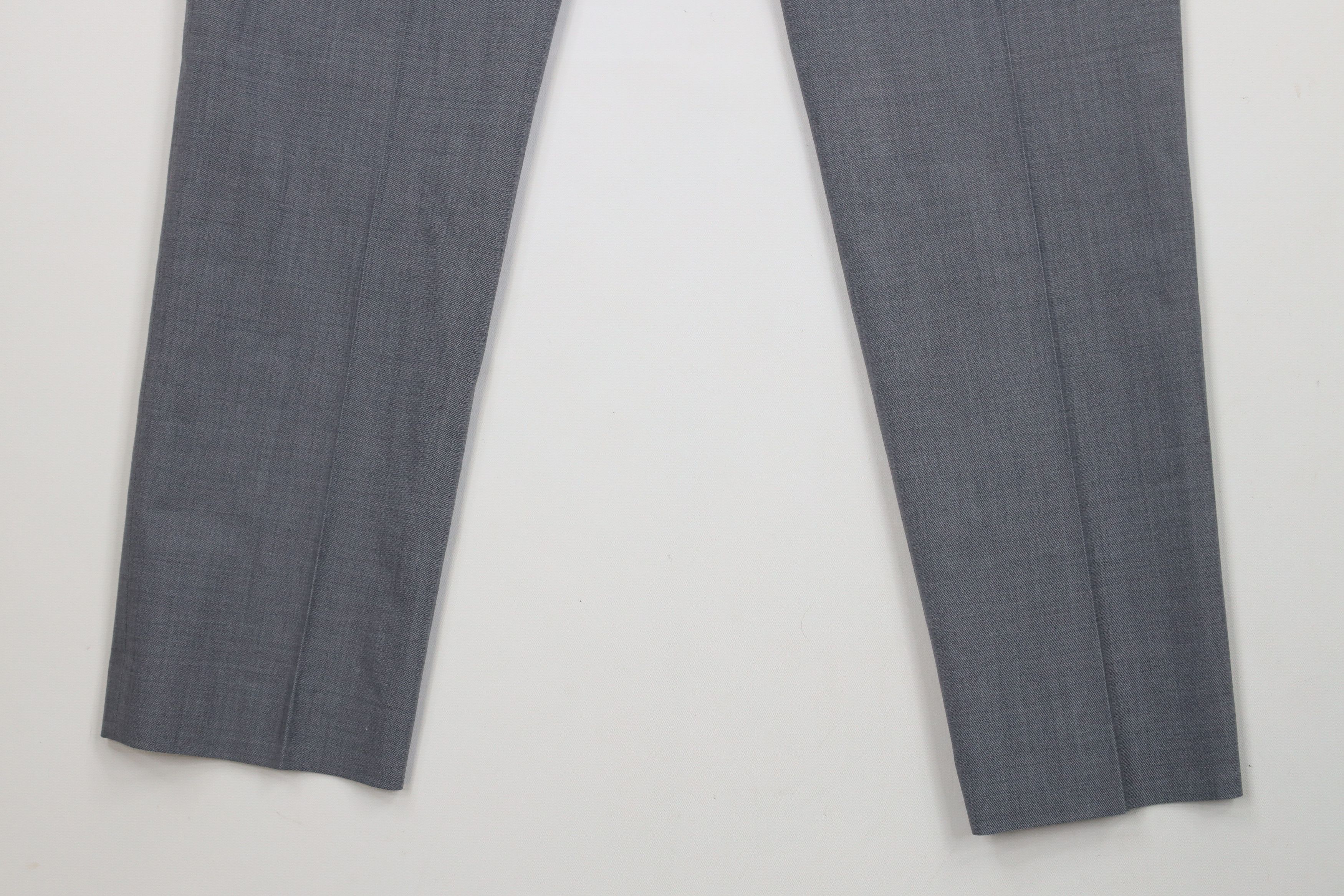 Express × Vintage Express Slim Fit Chambray Wool Blend Chinos Chino Pants Gray Size US 29 - 11 Thumbnail