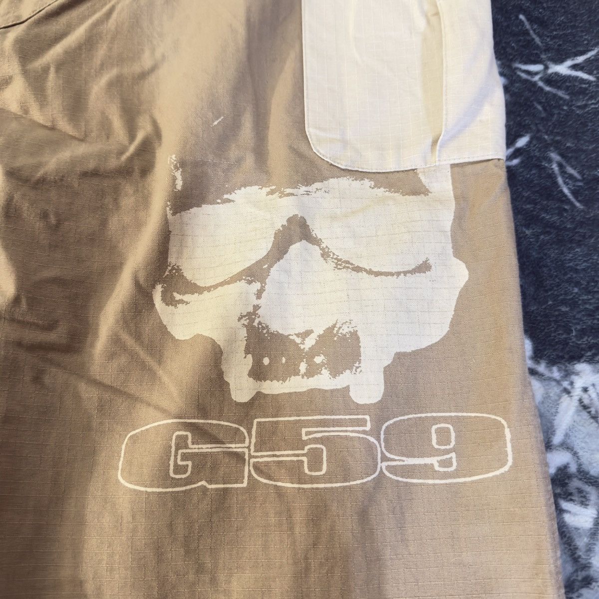 G59 Records G59 Logo Khaki Pants Size US 30 / EU 46 - 2 Thumbnail