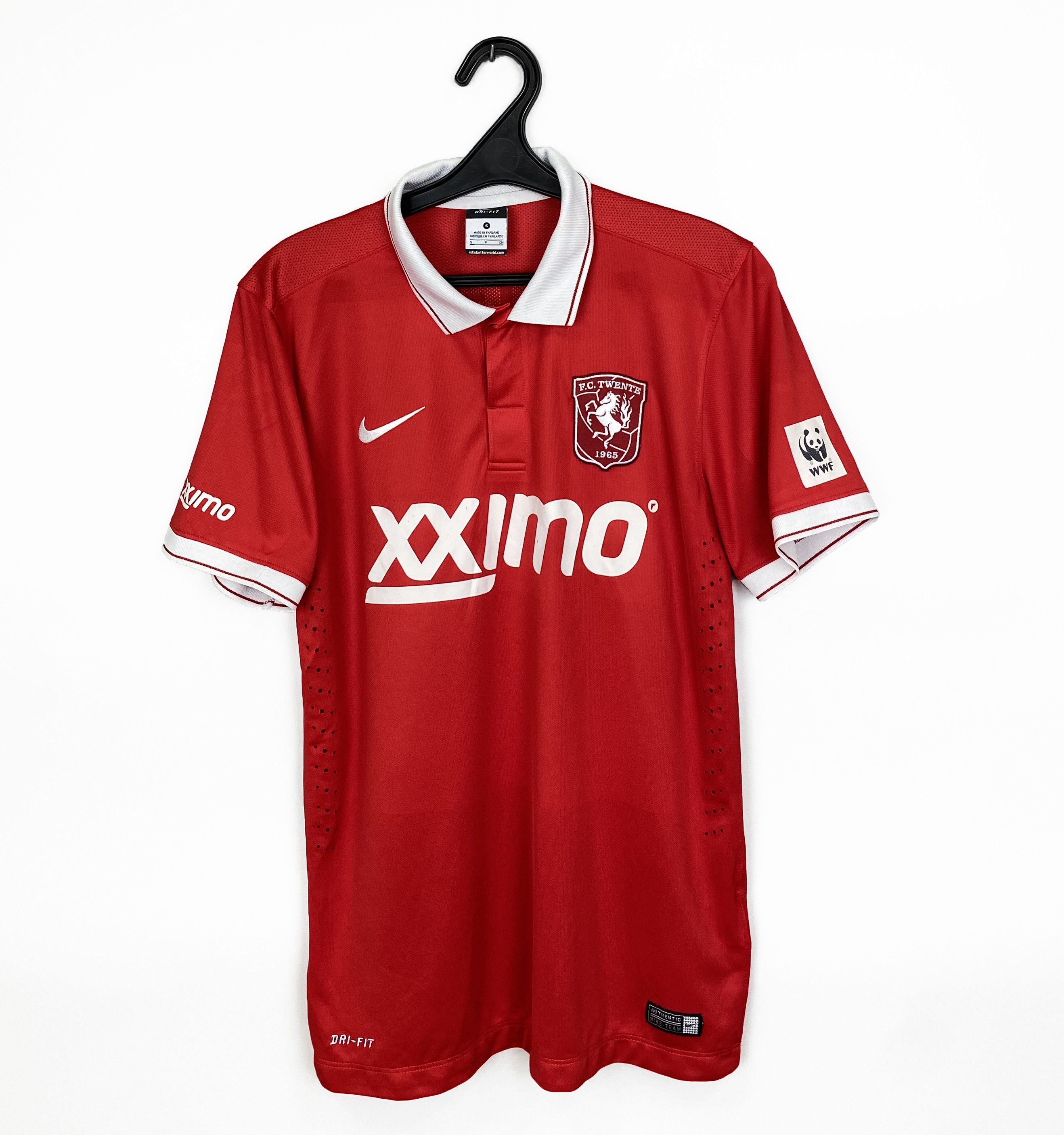 Nike FC TWENTE 2014/15 Home NIKE Football Soccer Jersey Kit Size US S / EU 44-46 / 1 - 1 Thumbnail