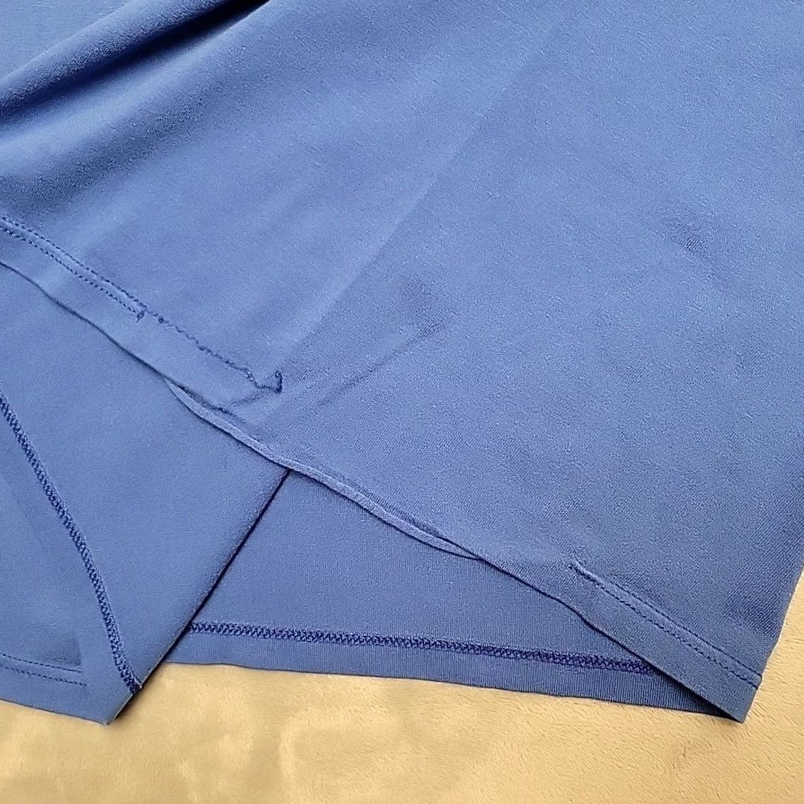 Vintage VINTAGE Roebucks Shirt Mens XL Blue Blank Single Stitch Selvedge Made In USA Pocket Size US XL / EU 56 / 4 - 6 Thumbnail