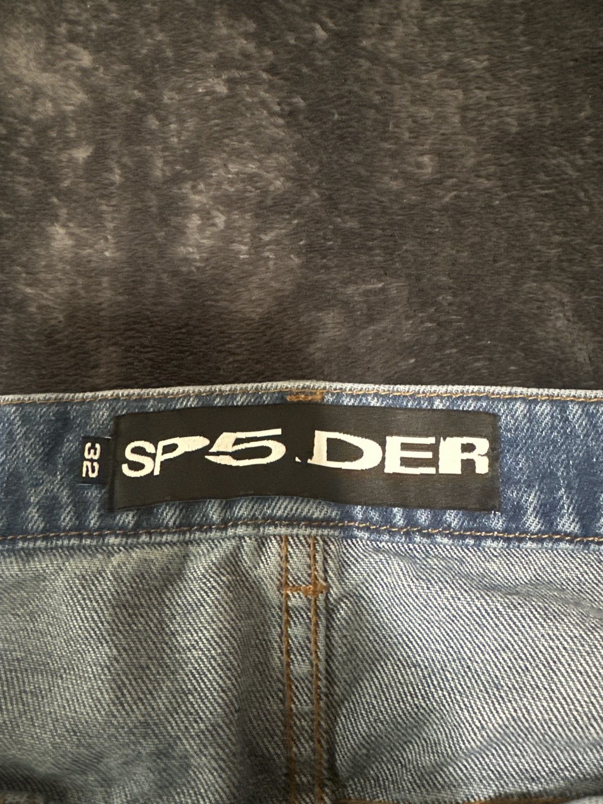 Sp5der BELUGA WASH DENIM Size US 34 / EU 50 - 6 Thumbnail