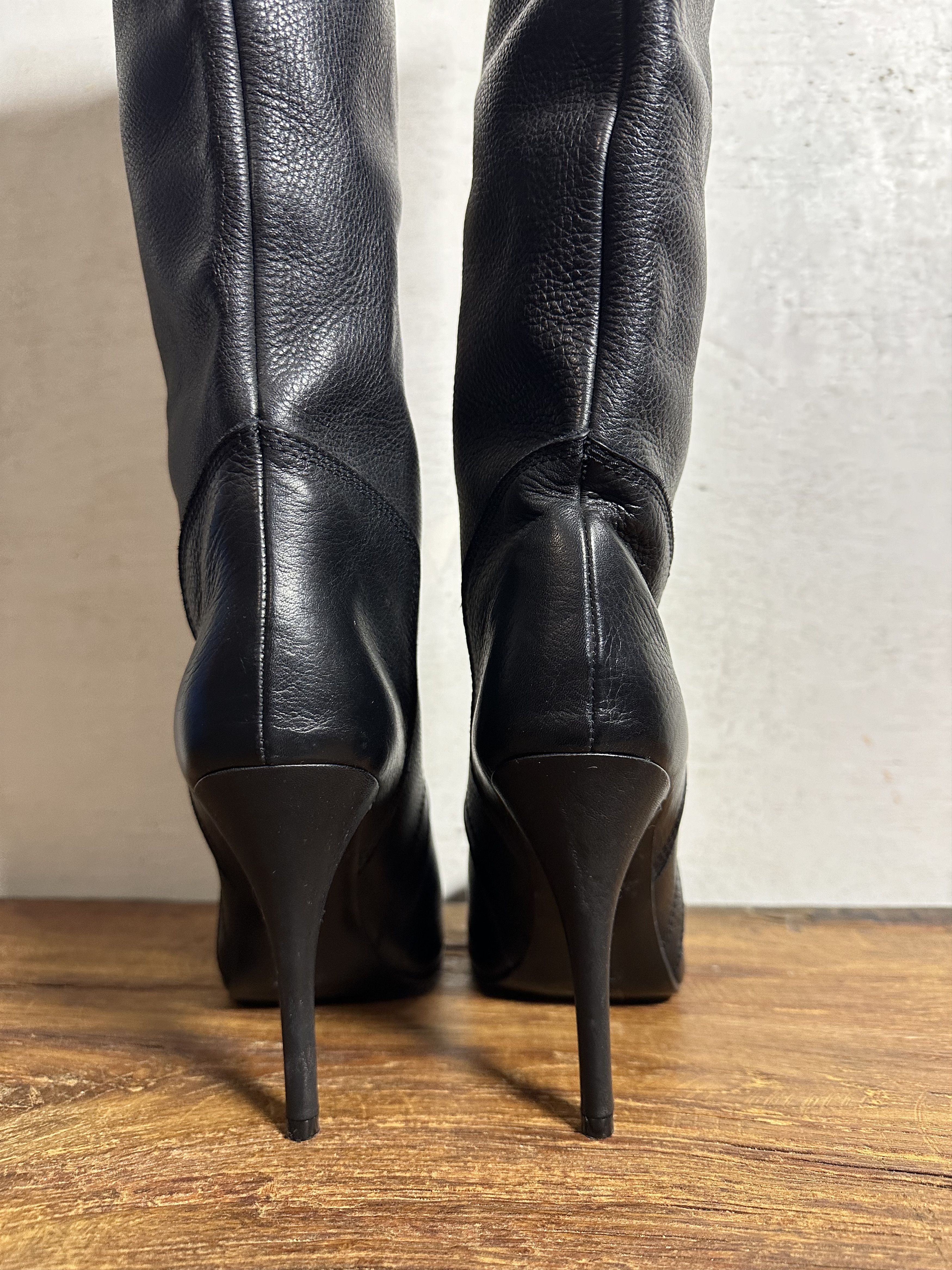 Rick Owens RARE Rick Owens PLINTH FW13 High Heeled Boots Size US 9 / IT 39 - 8 Thumbnail