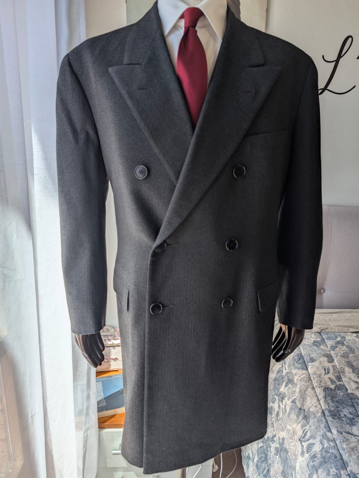 Vintage E.Ortenzi milano vintage bespoke doppiopetto size 54 Size US L / EU 52-54 / 3 - 1 Thumbnail