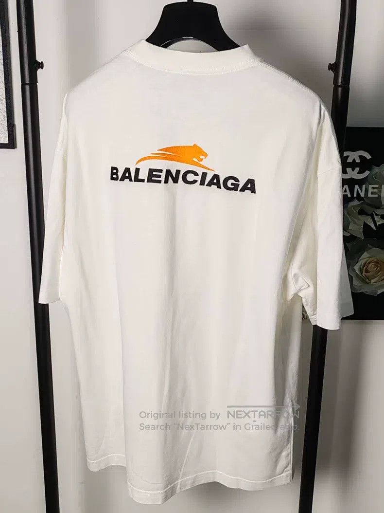 Balenciaga Balenciaga Embroidered logo short-sleeve Size US S / EU 44-46 / 1 - 2 Thumbnail