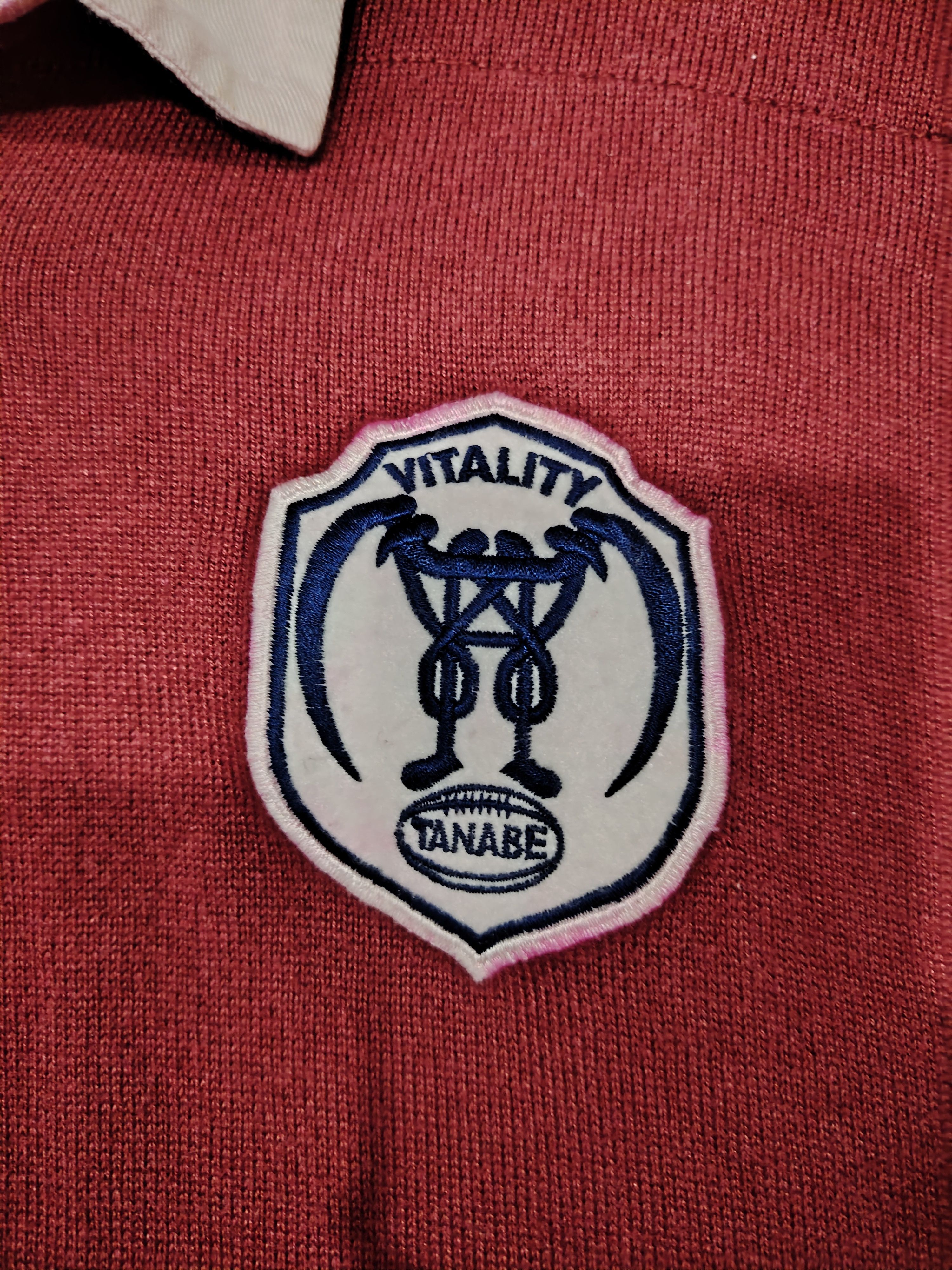 Other Vintage Sceptre Rugby Foot Ball Red Long Sleeve T-shirt #12 Size US L / EU 52-54 / 3 - 5 Thumbnail