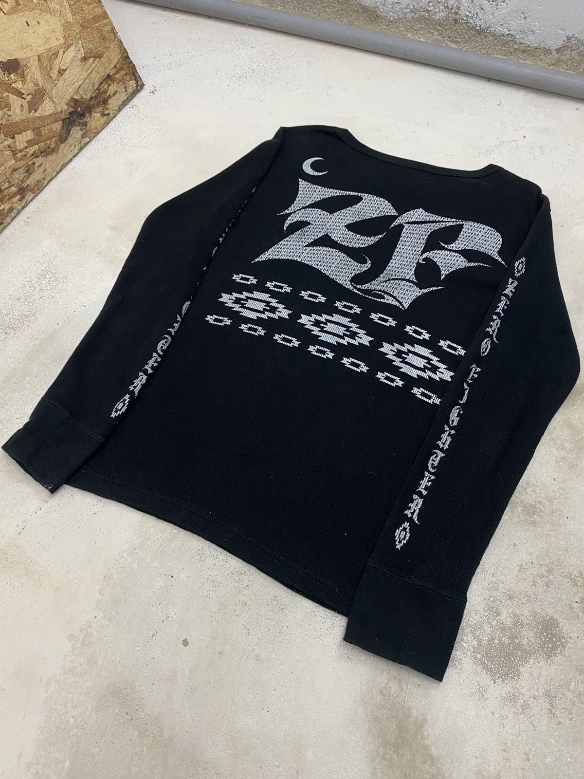 If Six Was Nine × Japanese Brand × Le Grande Bleu (L.G.B.) Zero Fighter Japan Art Font Necklace Logo Of Chevrolet Size US M / EU 48-50 / 2 - 8 Thumbnail