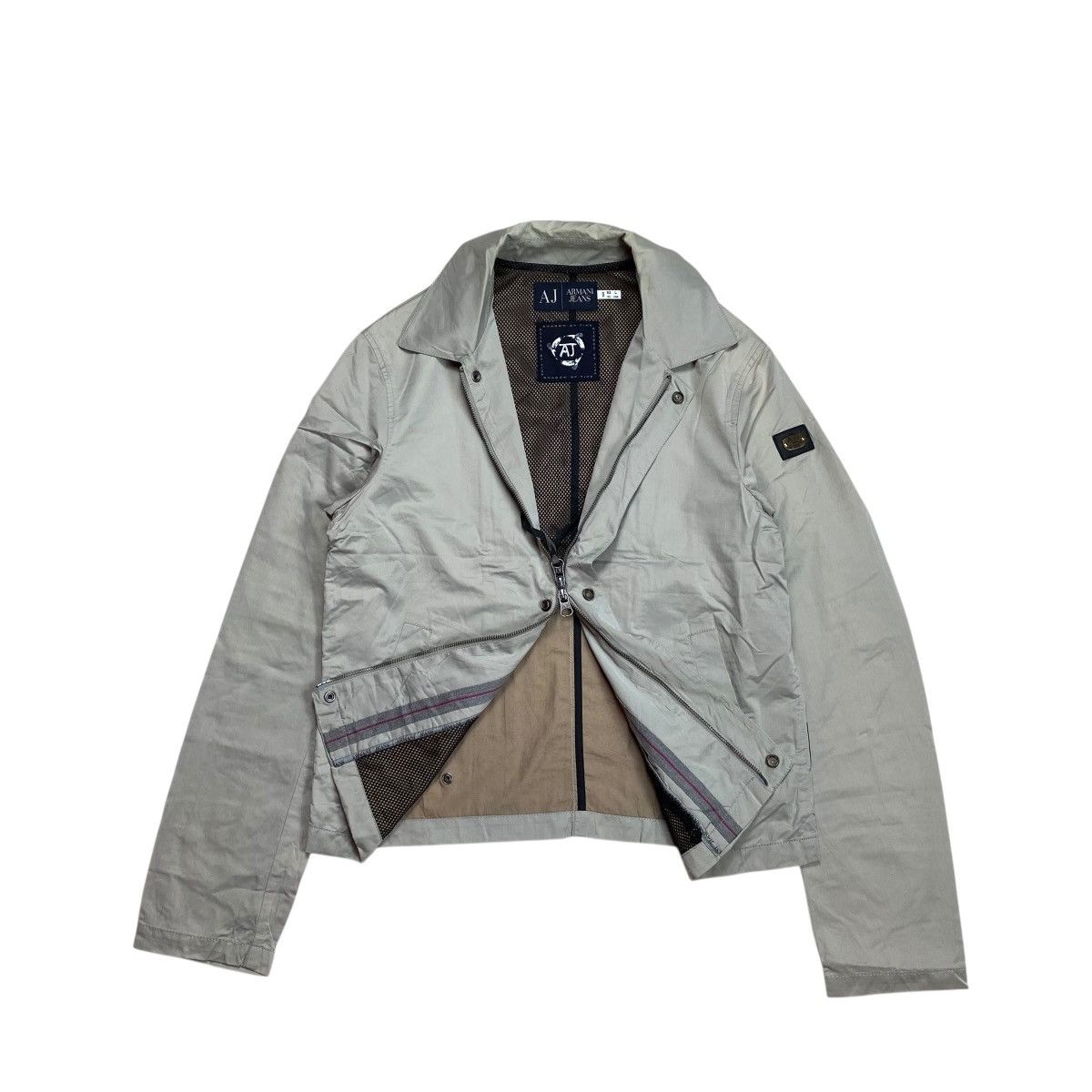Armani Armani Jeans Nylon Work Jacket Size US M / EU 48-50 / 2 - 4 Thumbnail