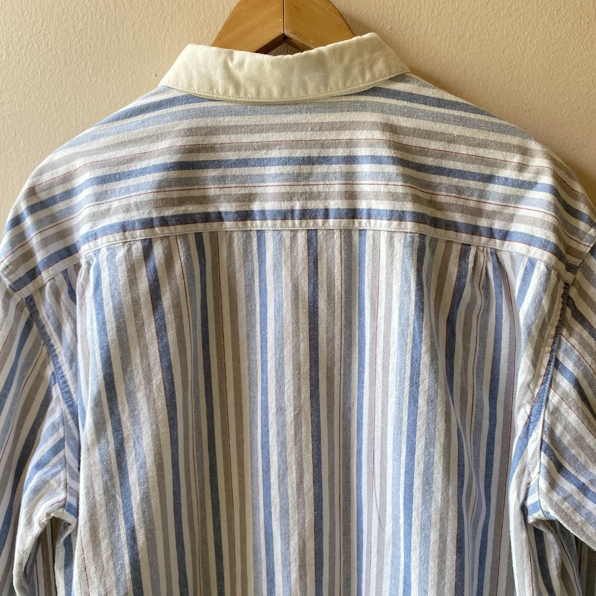 Ne-Net Ne-net Blue Stripe Bib Shirt Size US L / EU 52-54 / 3 - 6 Thumbnail